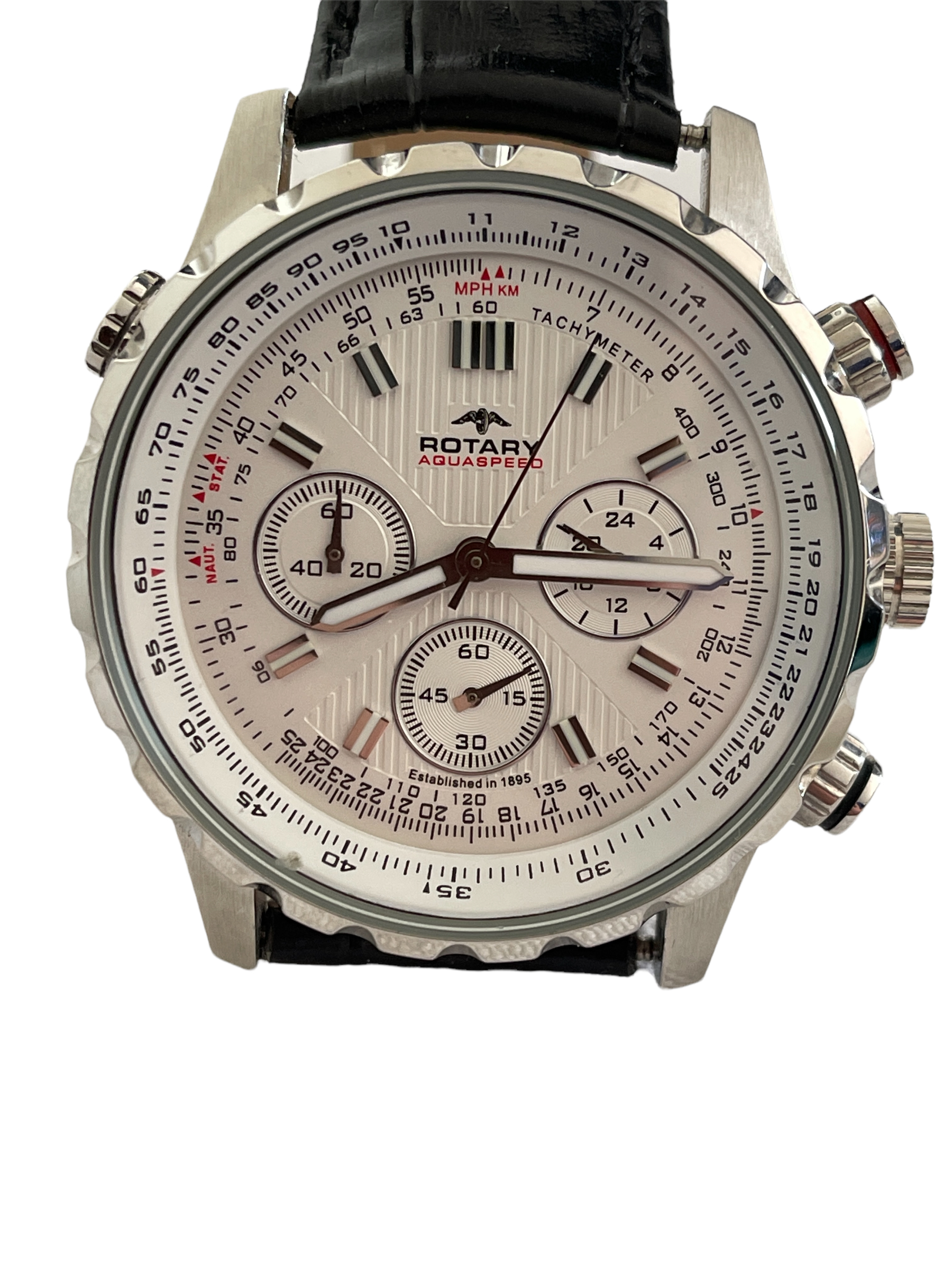 Rotary Men's Chronograph surplus stock from our private jet charter r