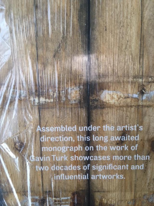 Gavin Turk (b1967) By Gavin Turk, Oversize Edition of Works, 400 Pages, 1st Edition, 2013, SOLD OUT.