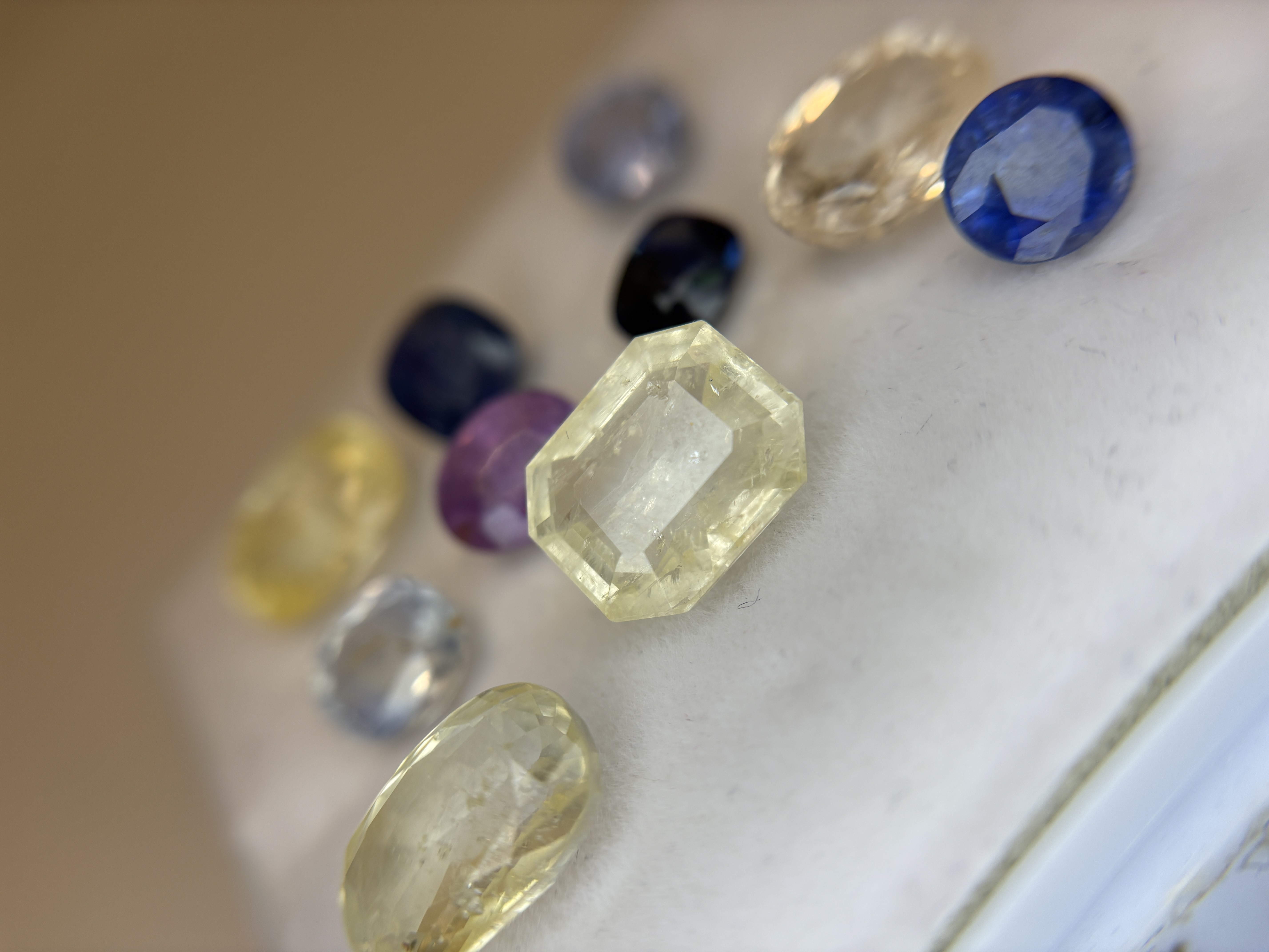 35.05ct Natural Unheated/Untreated Multi Ceylon Sapphire Lot