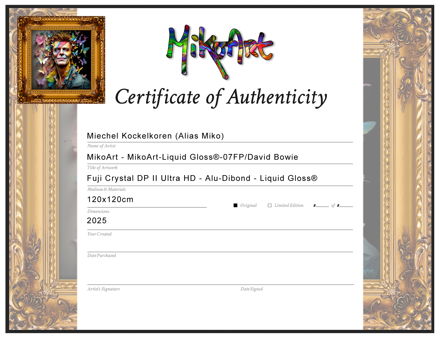 MikoArt - Epoxy Liquid Gloss - 07FP/David Bowie