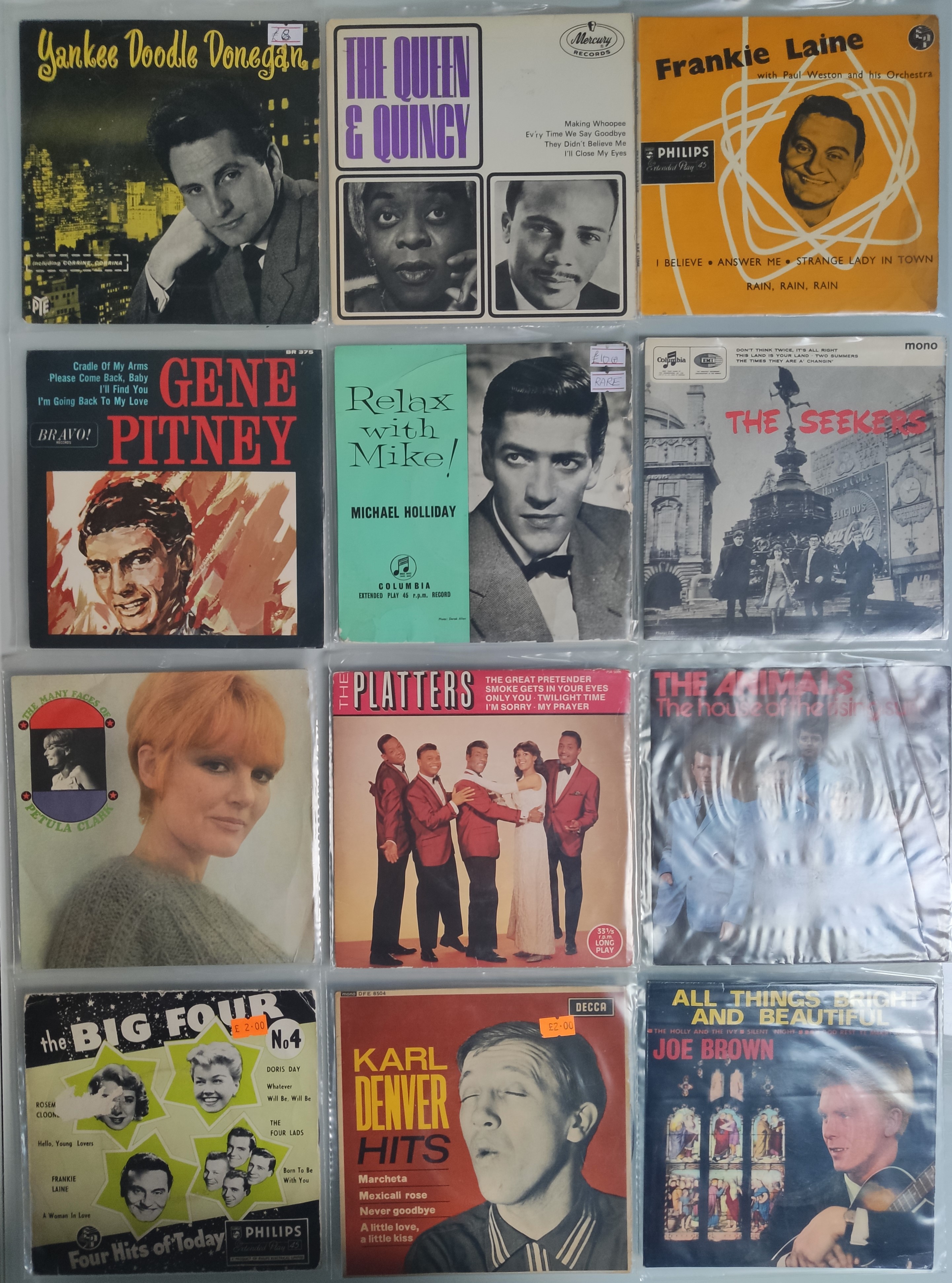 A Rare Collection of 30 x 7" EPs From 60s 70s.
