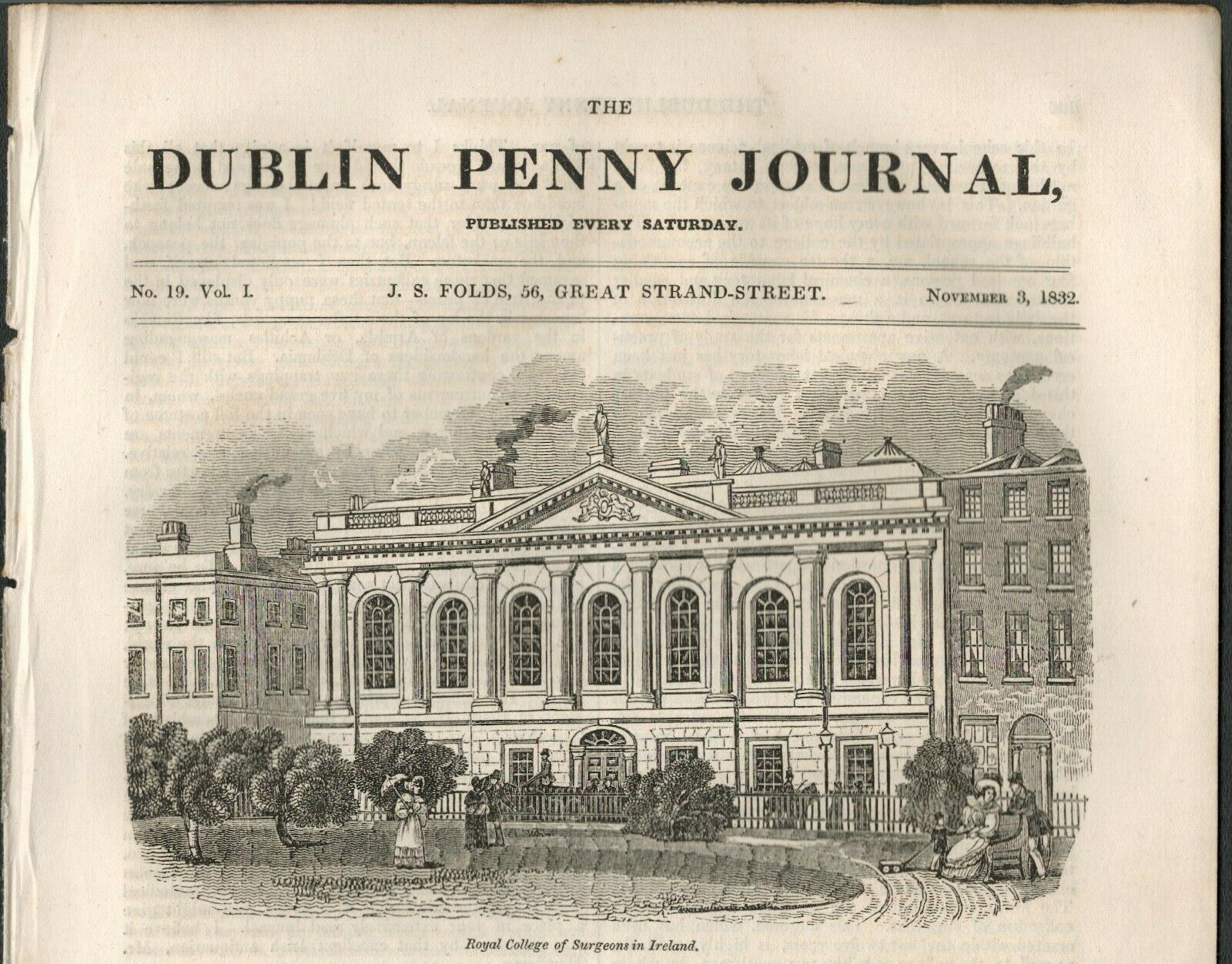2 Antique Editions 1832 Dublin Journal Limerick Dublin-242 Original Antique Editions Of The 1832