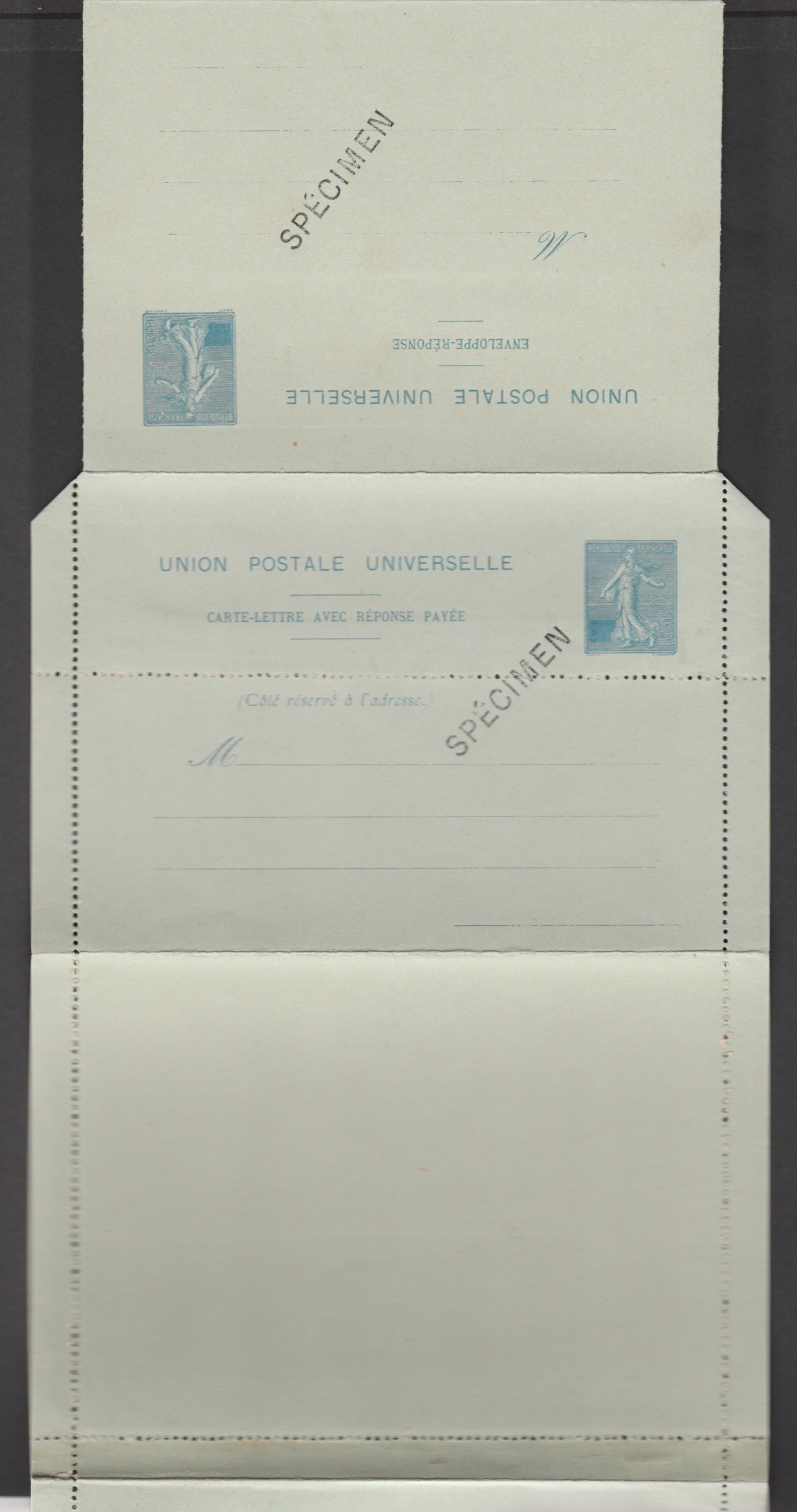 Universal Postal Union/France 1906