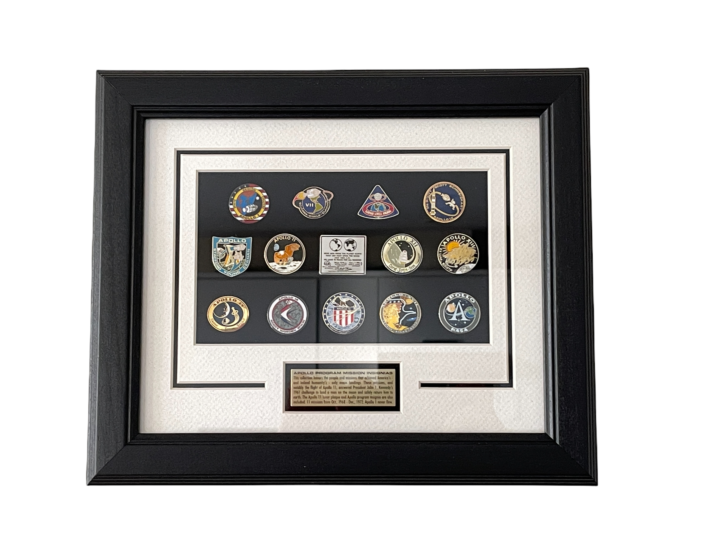 Official Nasa Staff Issue Pin Badges Display