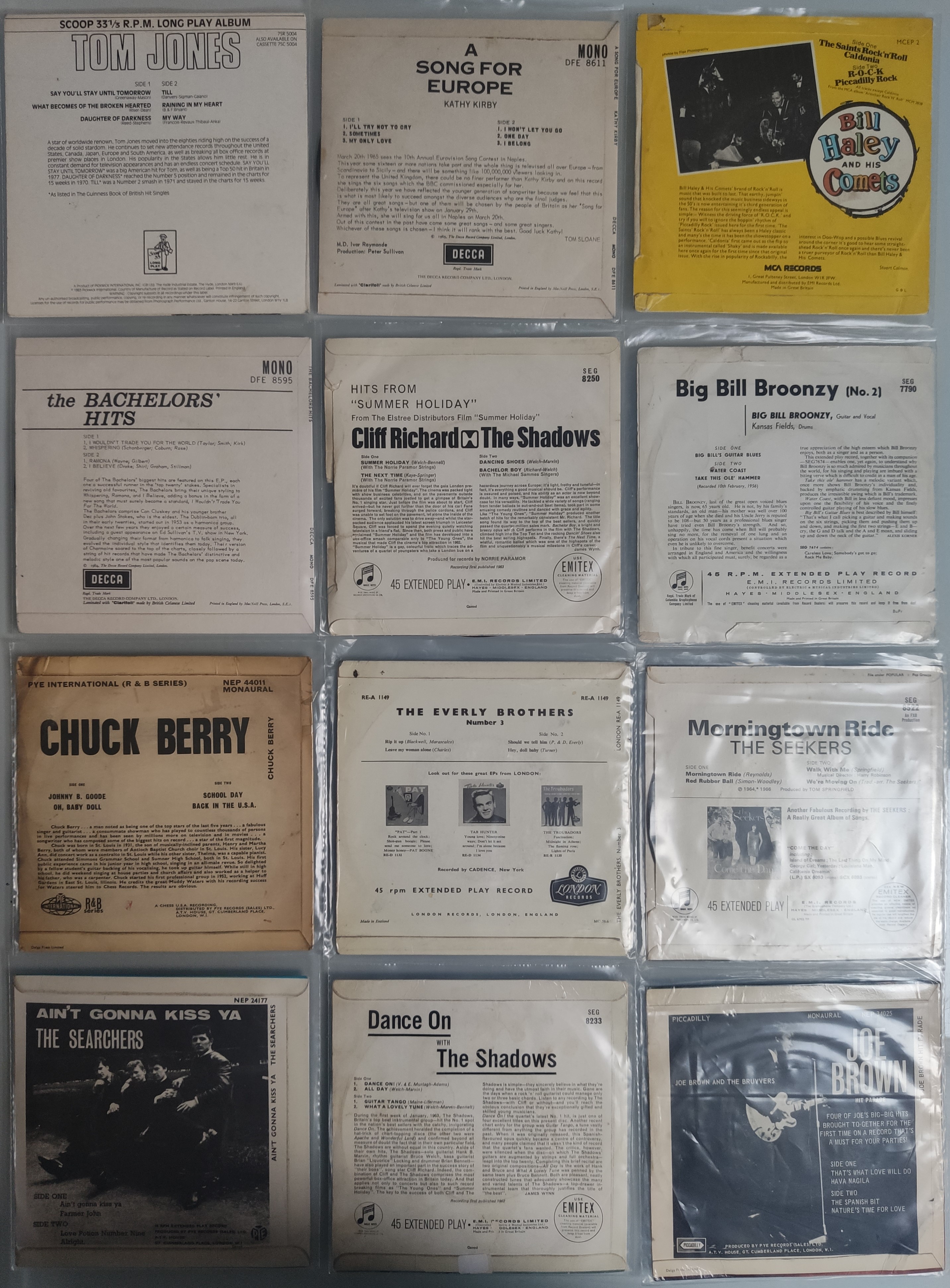 A Rare Collection of 30 x 7" EPs From 60s 70s.