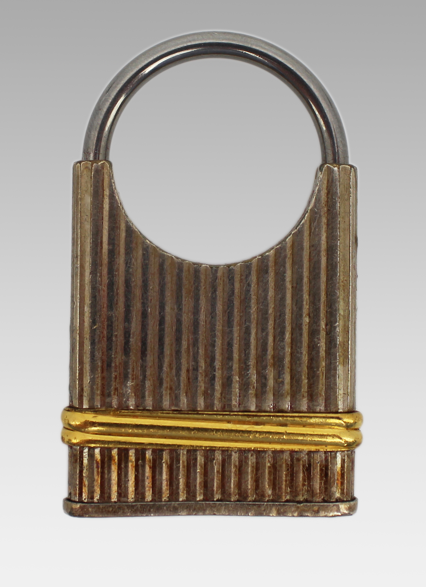 Cartier Must de Cartier Padlock Form Keyring