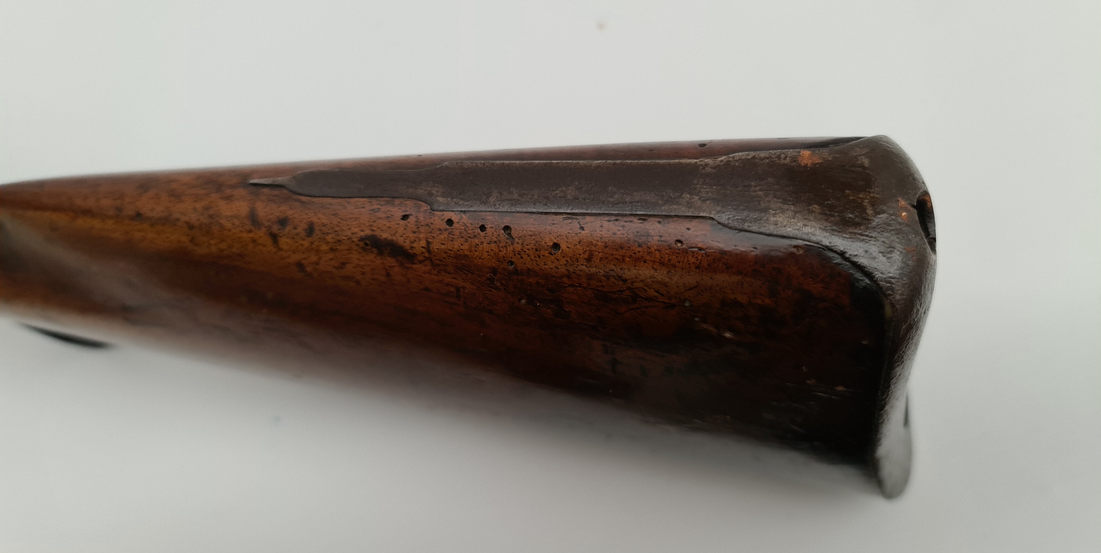 Antique Percussion Musket Whitmore Wolfe Duff & Co