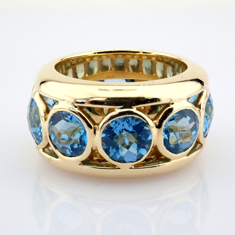 Natural Diamond 14K Yellow Gold Ring