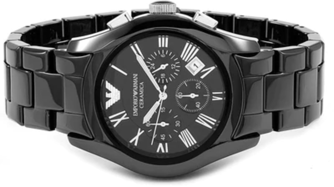 Emporio Armani AR1400 Men's Ceramica Quartz Chronograph Watch