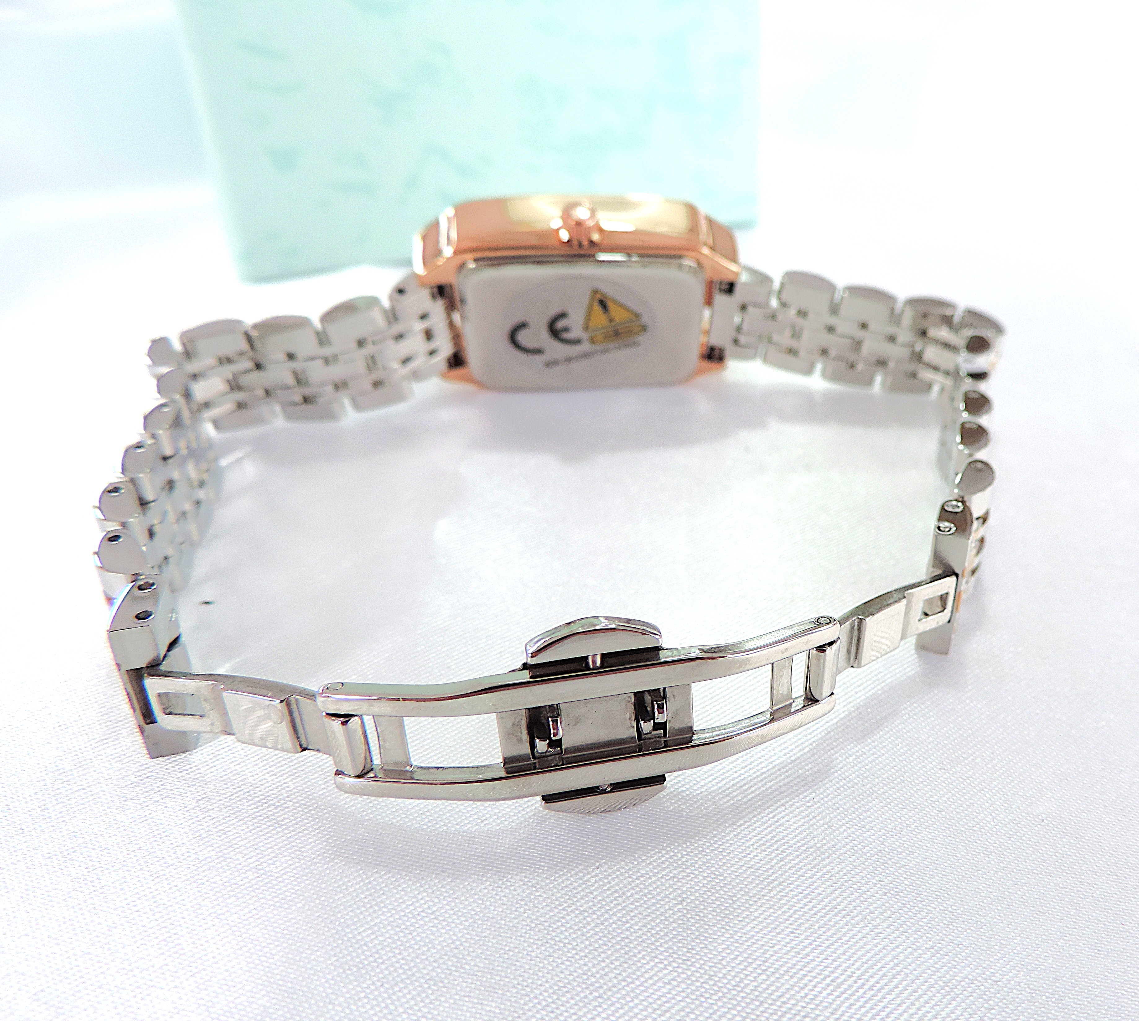 Ladies Quartz Two Tone Bracelet Watch