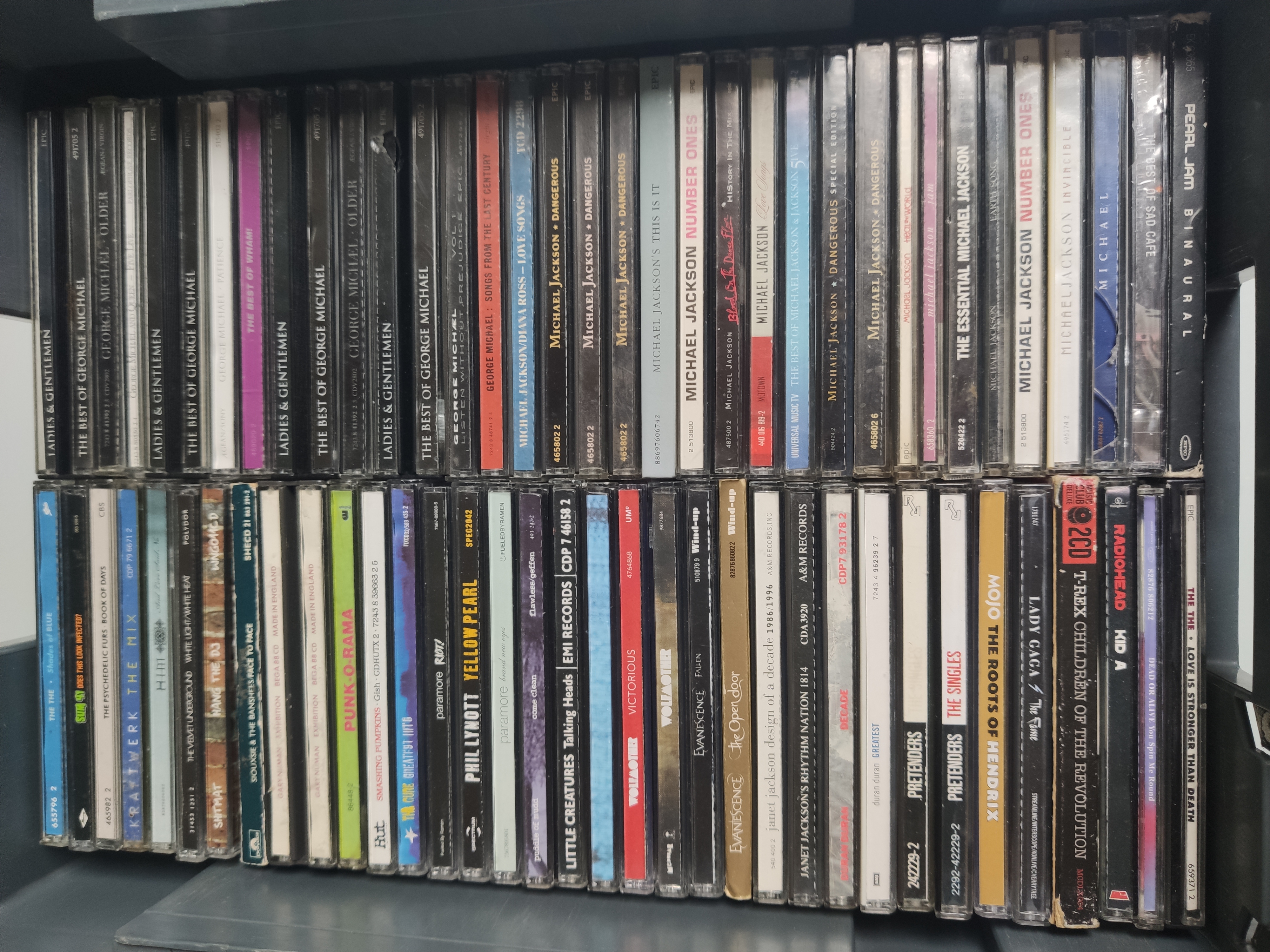 A Collection Of Approximately 65 X Music CDs