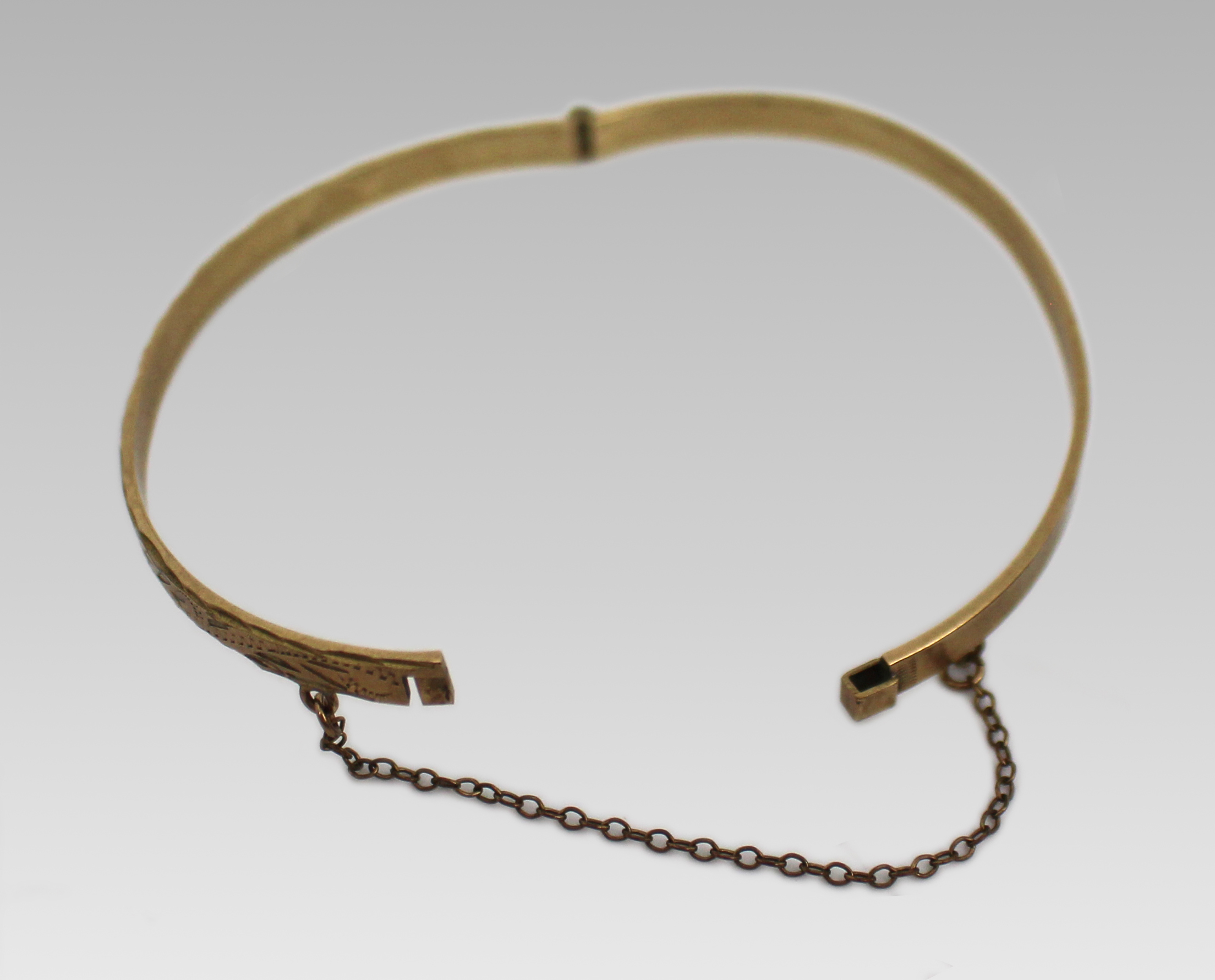 Vintage 9ct Rolled Gold Bangle – c.1960s