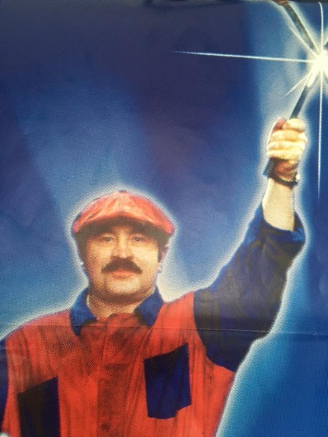 Super Mario Bros (1993) 3 Sheet Movie Film Poster, EMI