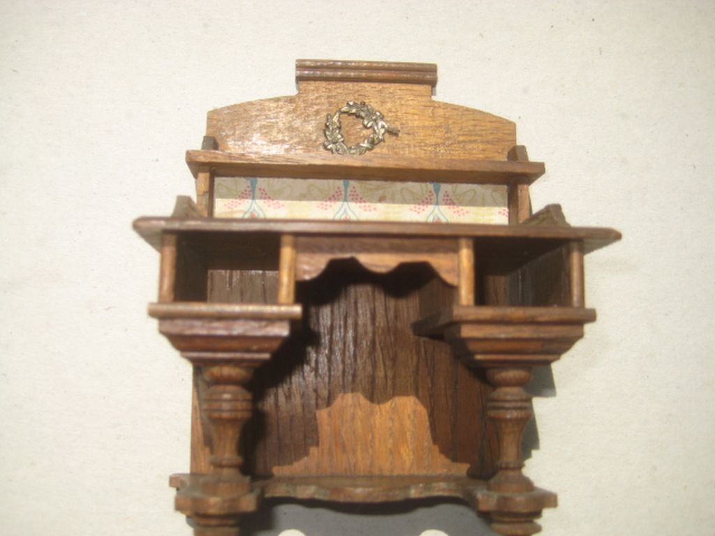 Vintage Dolls House Wooden Wash Stand