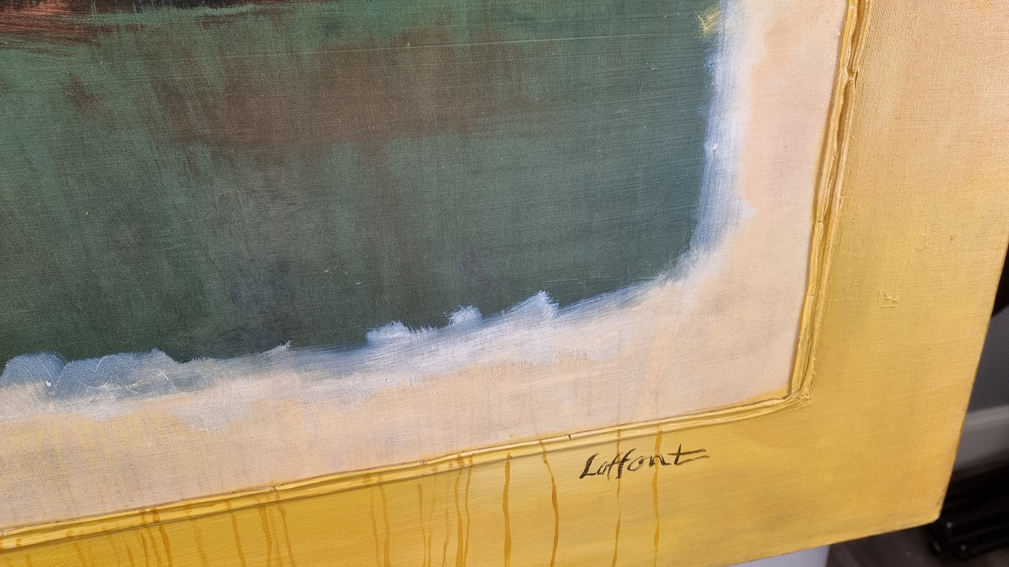 Original on Canvas by Laffont