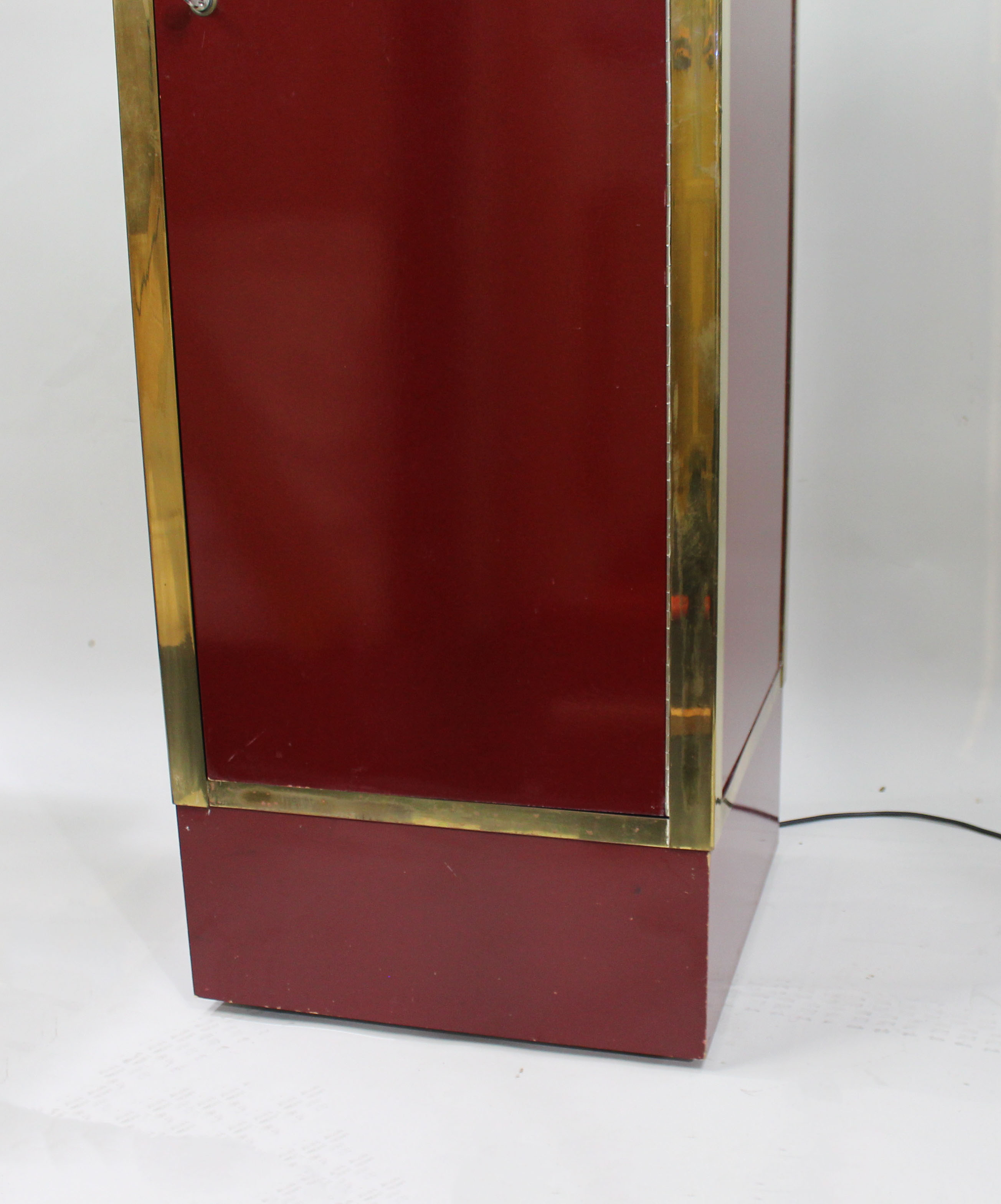 Sheaffer Brass Cased Display Cabinet