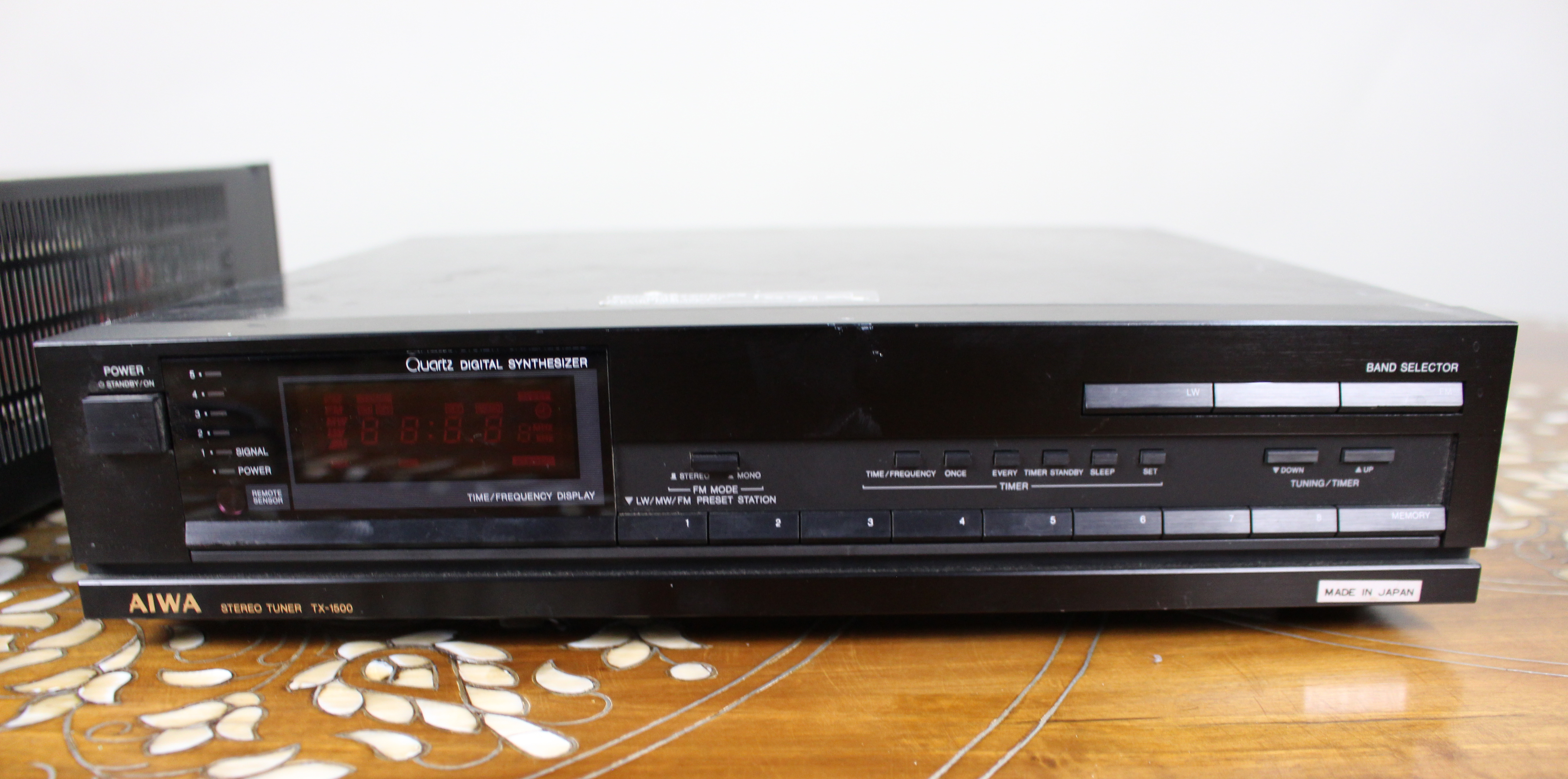 AIWA MX-1500K Amplifier & TX-1500K Quartz Digital Tuner – Vintage Japanese Hi-Fi