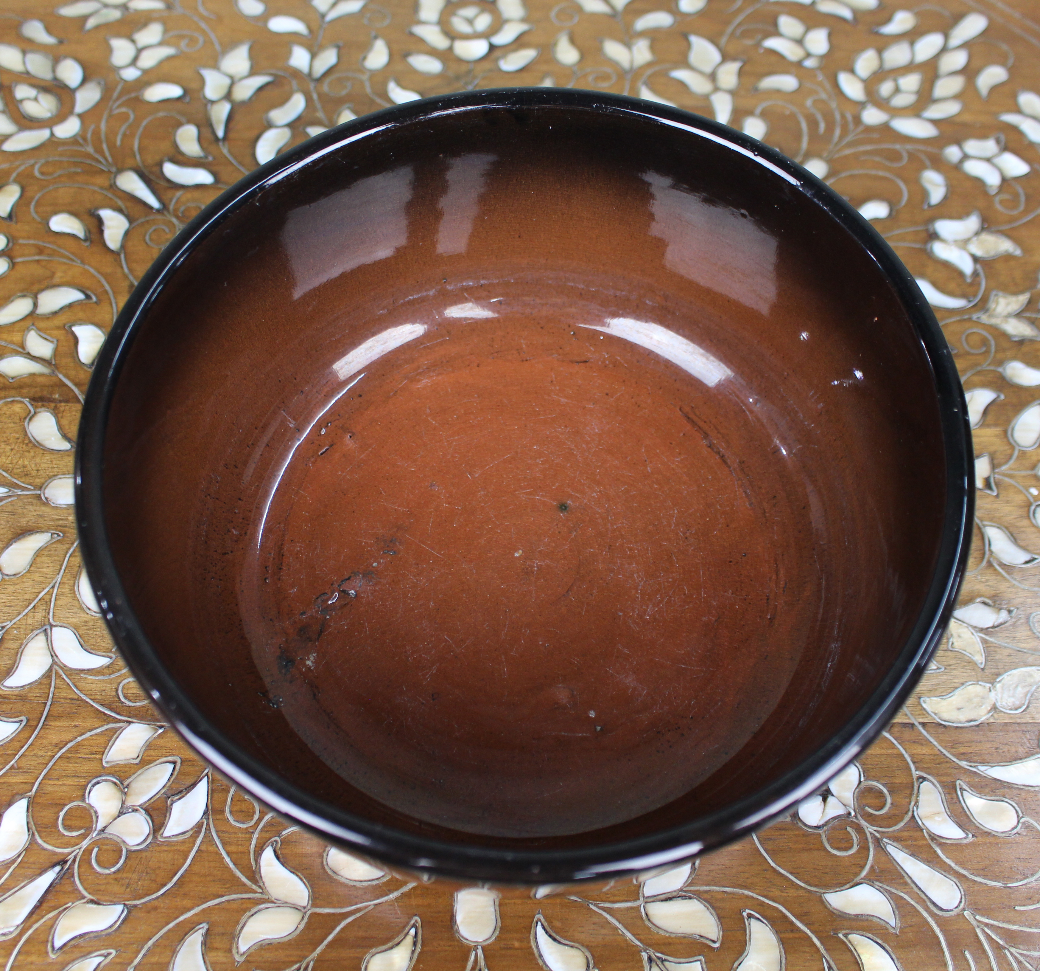 Studio Pottery Owl Bowl