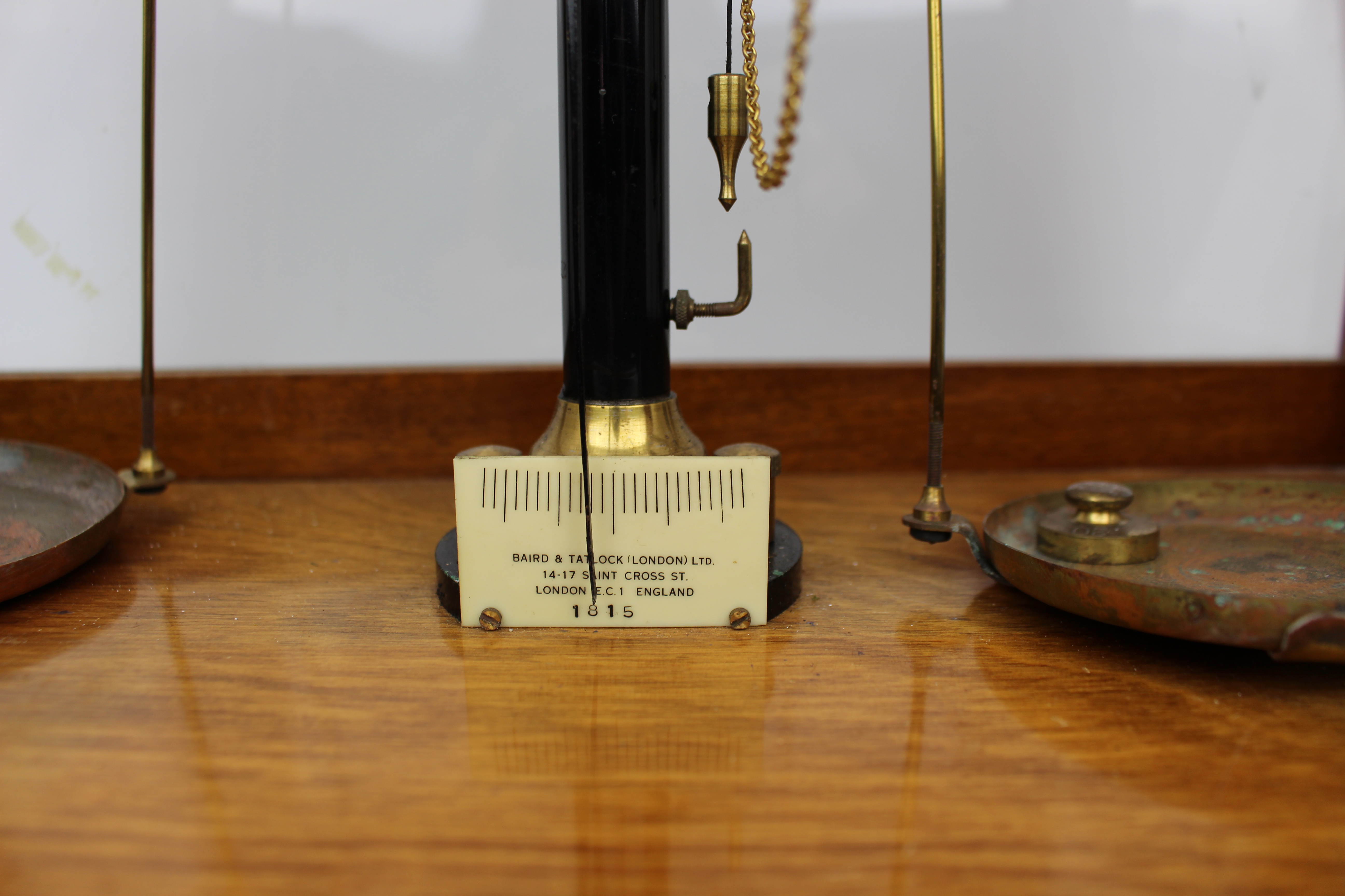 Antique Analytical Balance Scale by Baird & Tatlock, c.1940s