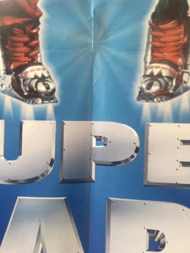 Super Mario Bros (1993) 3 Sheet Movie Film Poster, EMI