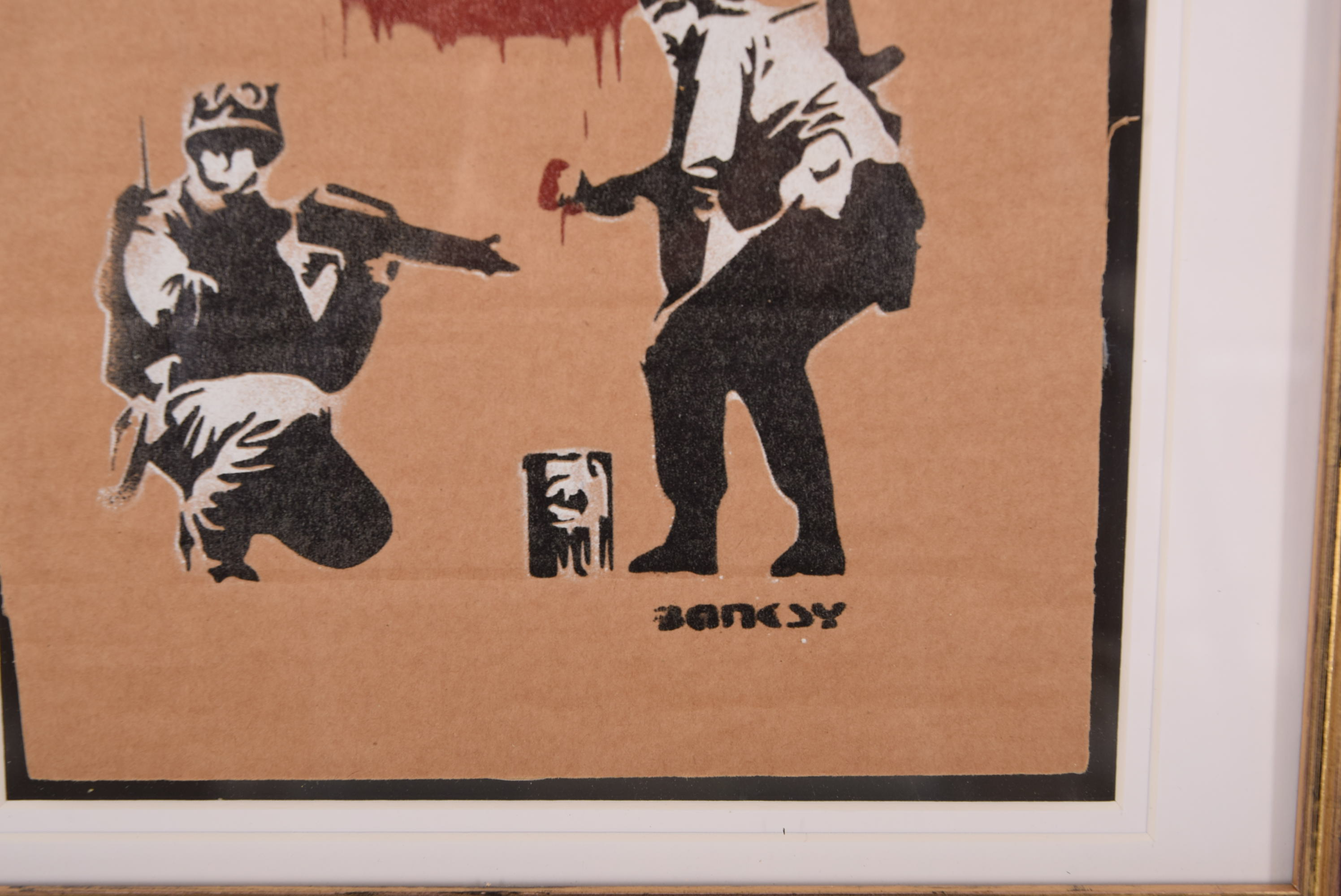 Banksy Aerosol and Stencil Artwork