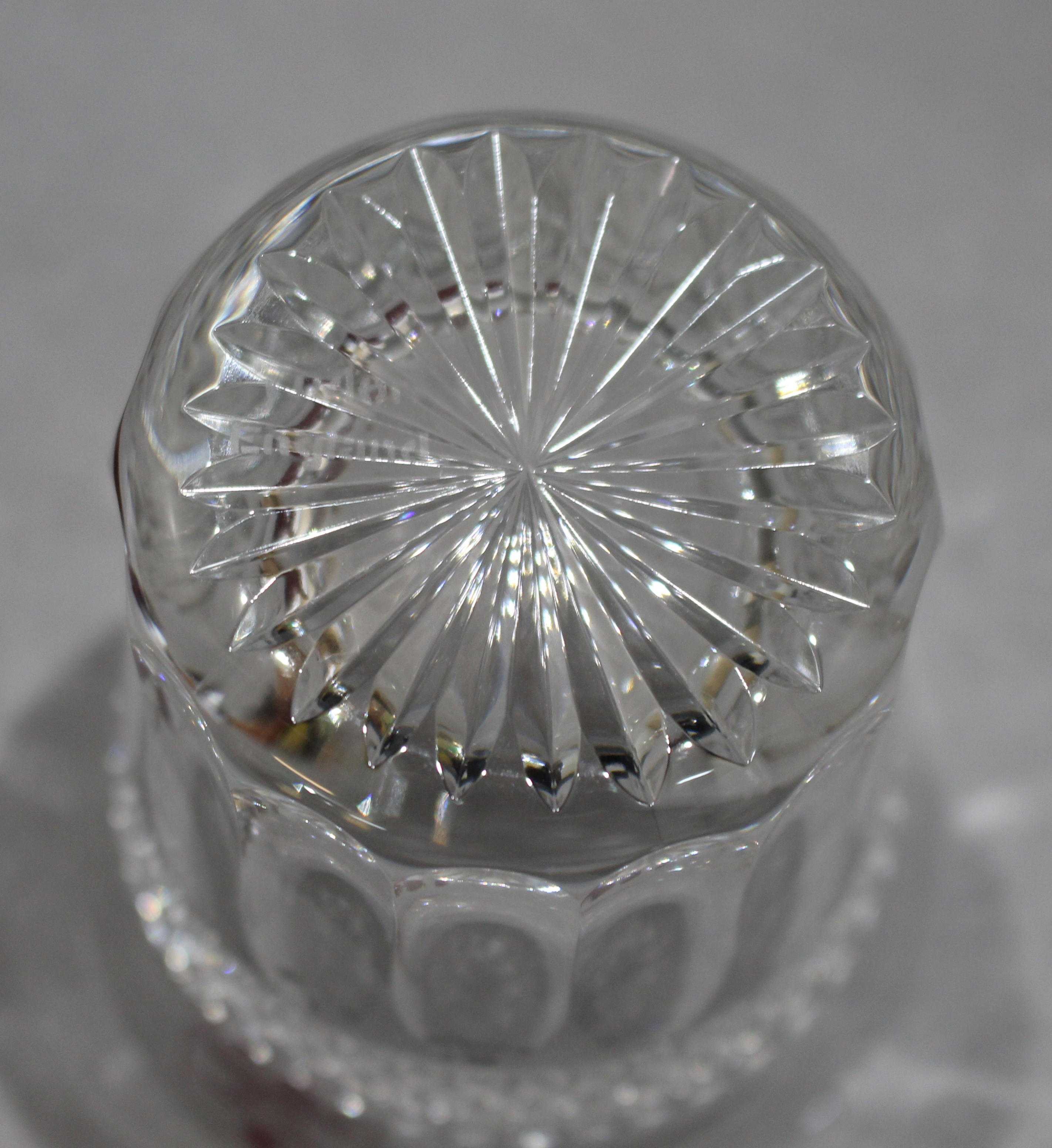 Set of 6 Tudor Crystal Tumblers