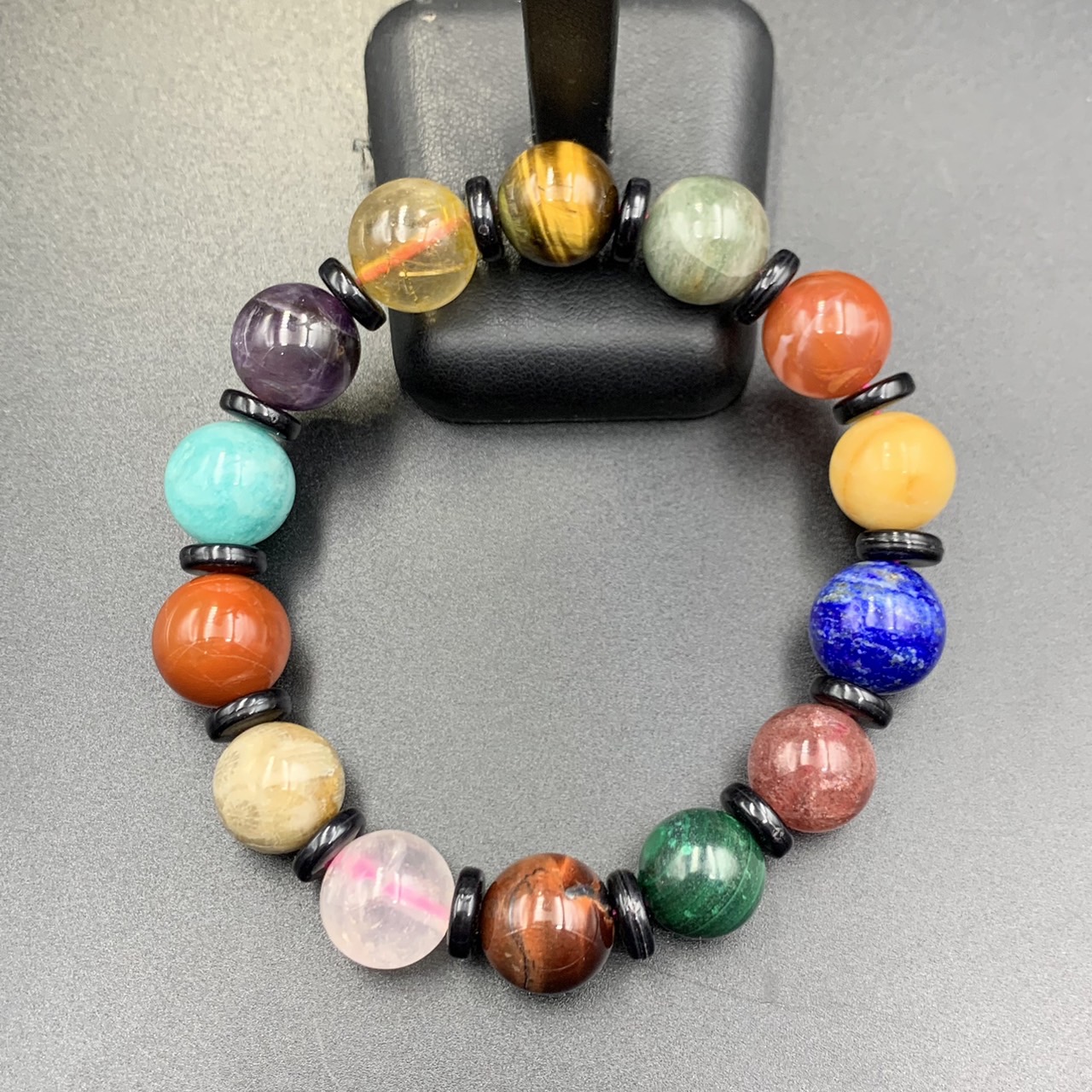 MLT-511, Beautiful Natural Multi Colour Beads Bracelet.