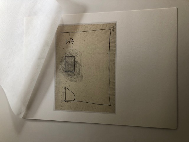 Antoni Tapies (1923-2012) Rare Lithograph 1988.