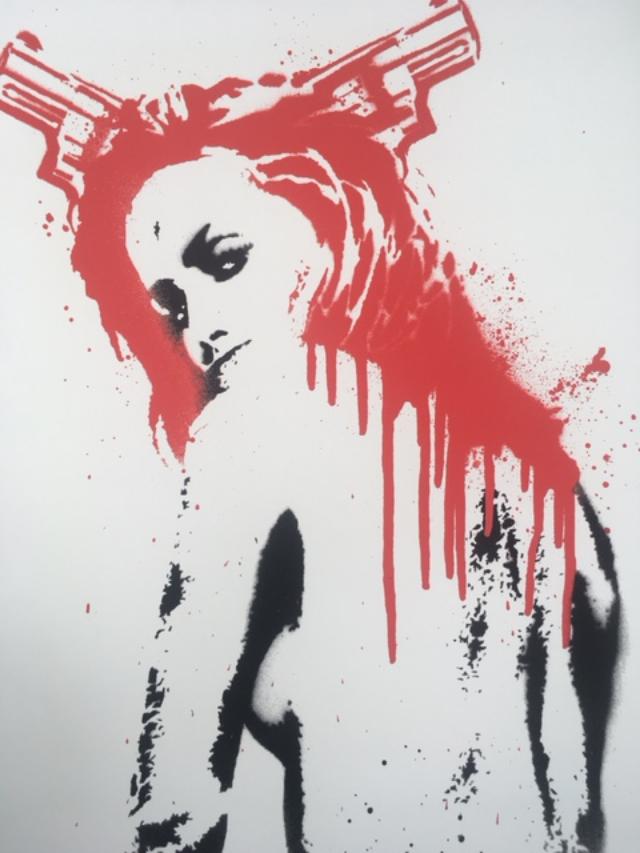Nick Walker (b 1969) 38 Pigtails, Artists Proof, Signed, Limited Edition, Screen Print On Card, 2007