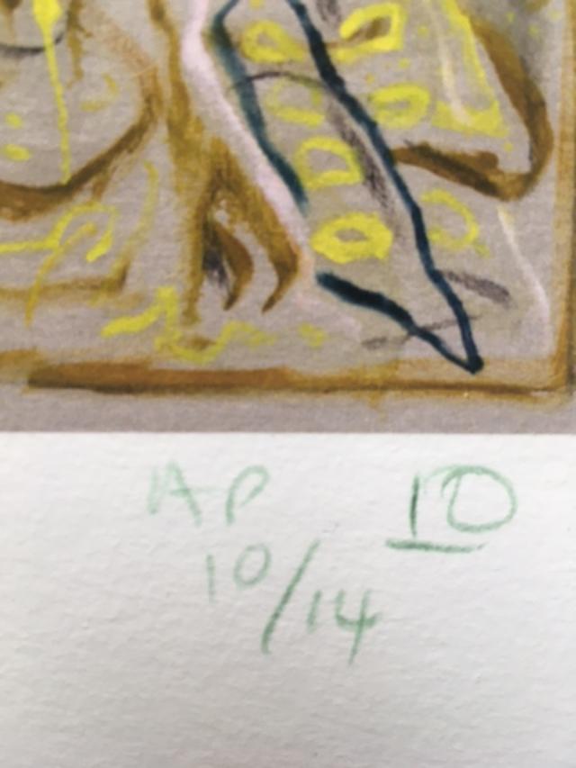 Billy Childish(b1959) 'The Moose' Signed, Editioned, Pigment Print, Artist Proof, 2012