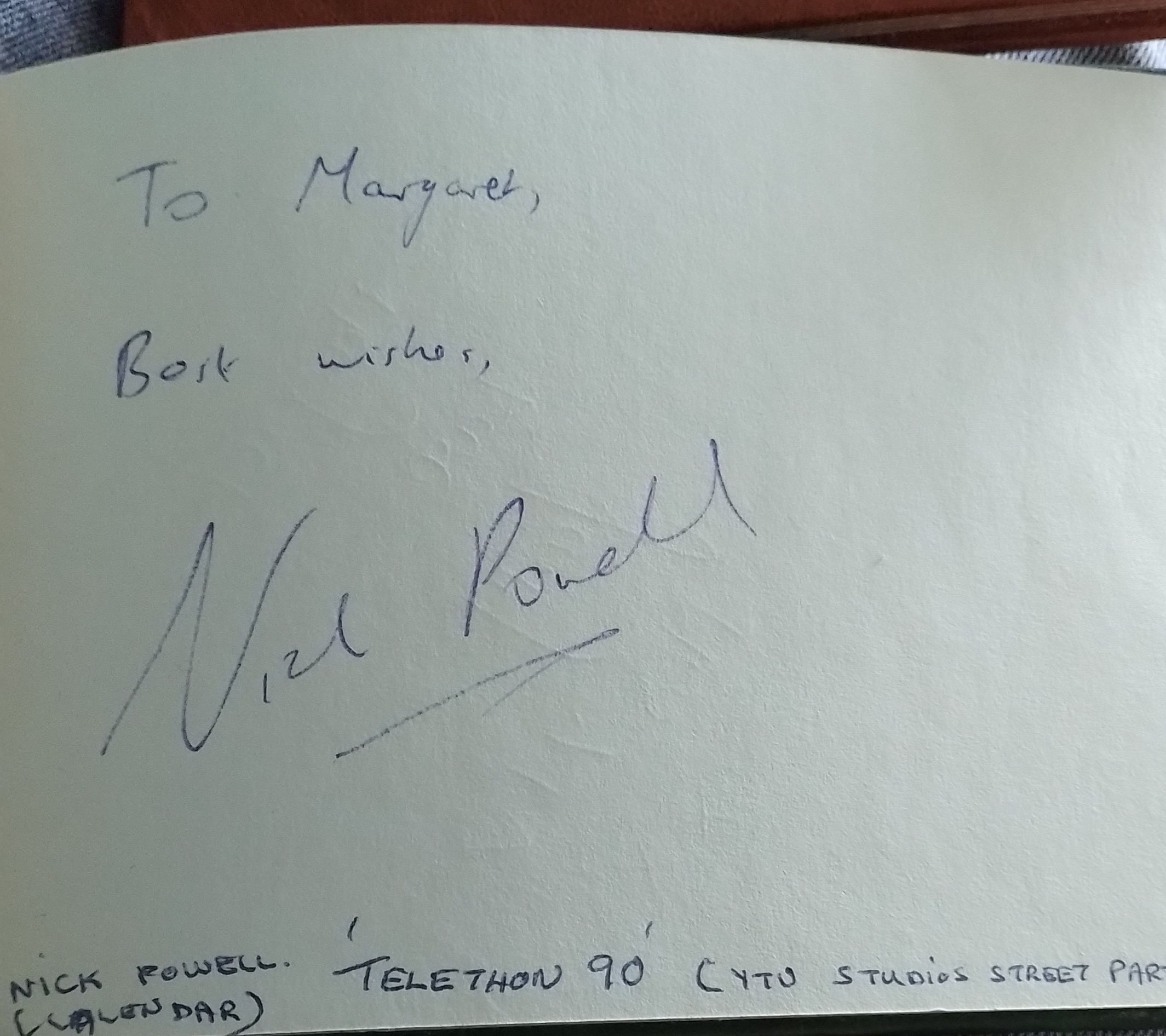 Three Autograph Albums 1970- 80's