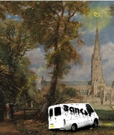 Banksy Magic, Chris Boyle (b 1972)‘Banksy Magic’ Signed, Limited Edition, Street Art, 2020.