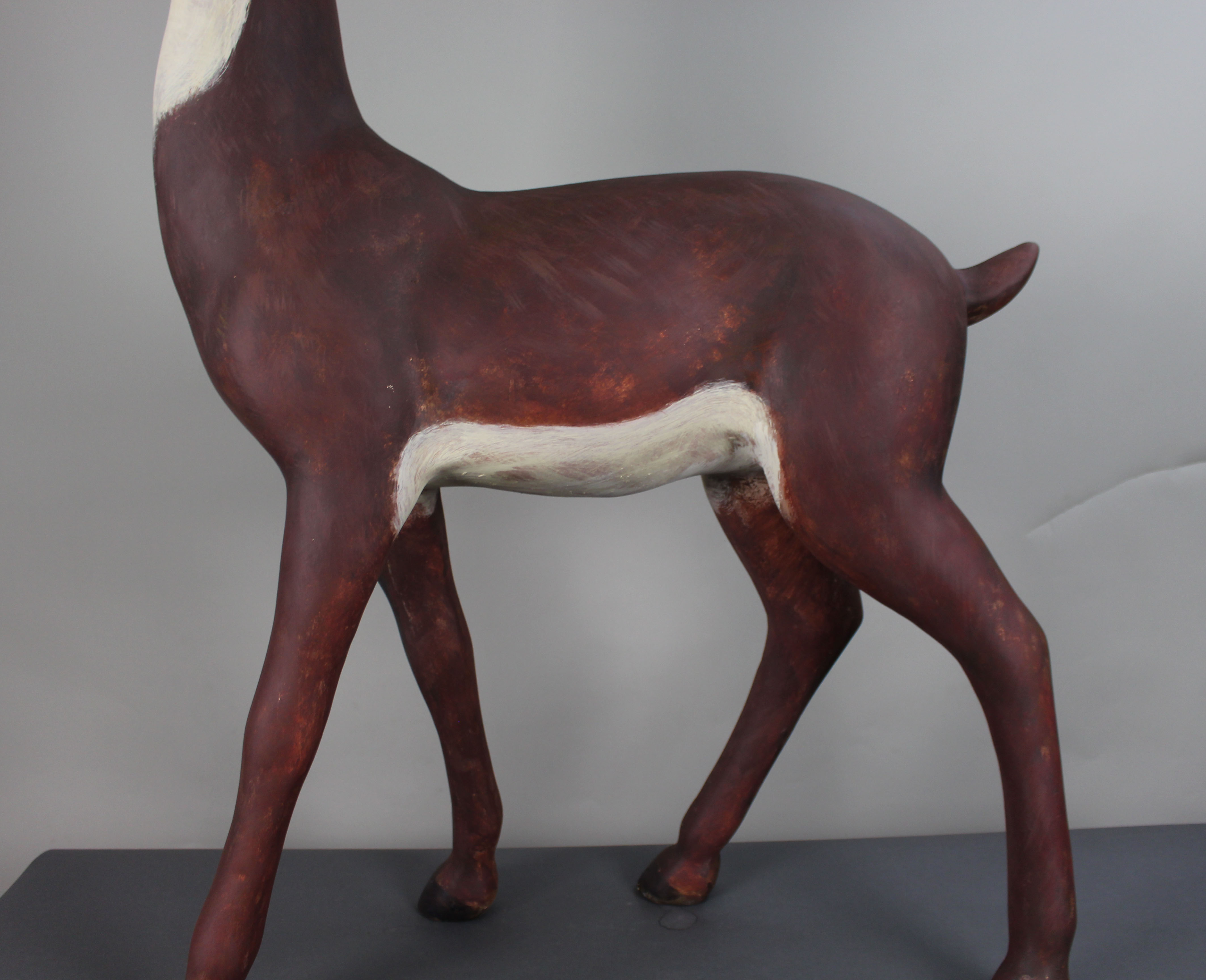 Hand Painted Stag Model