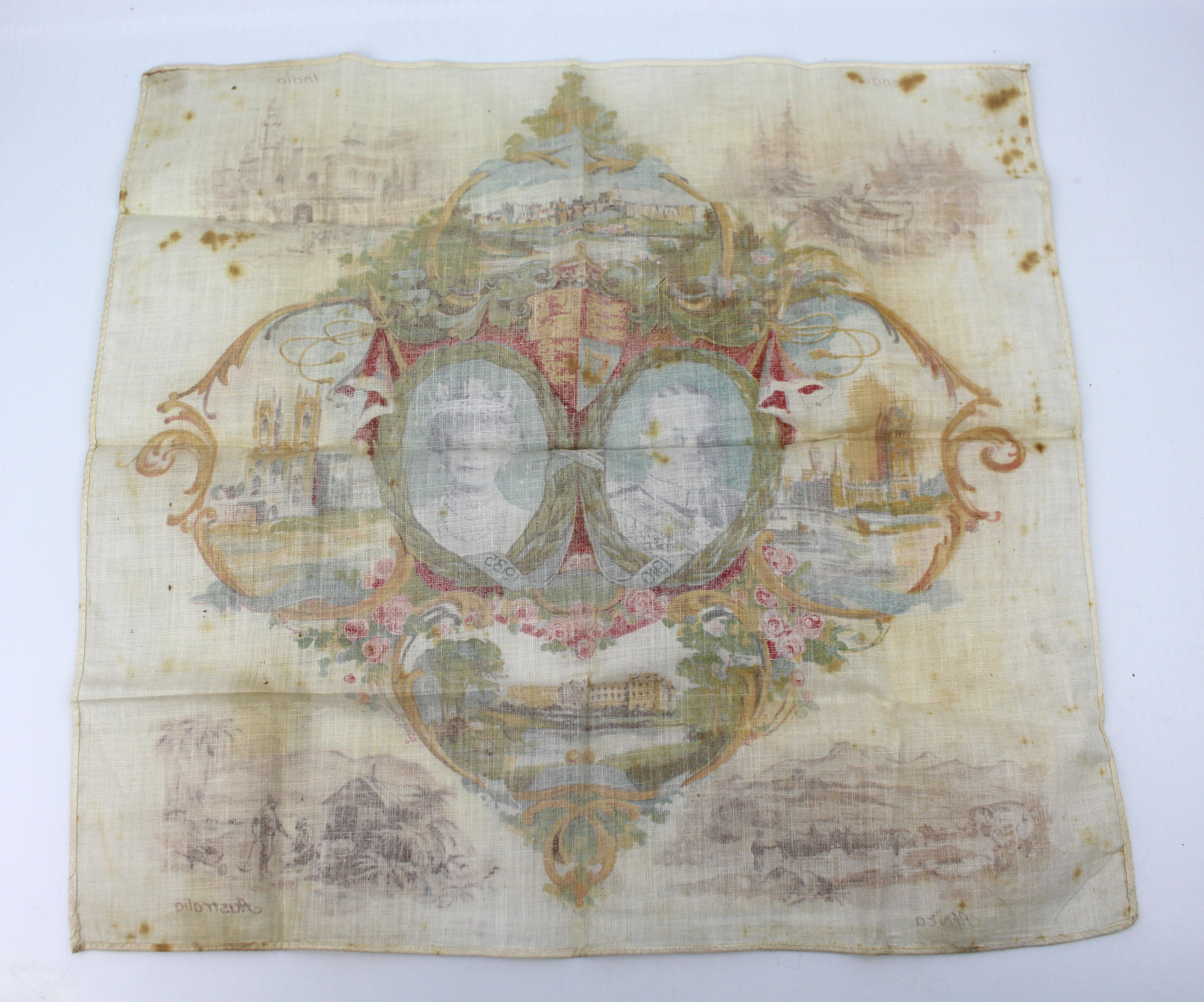1935 King George V Silver Jubilee Handkerchief