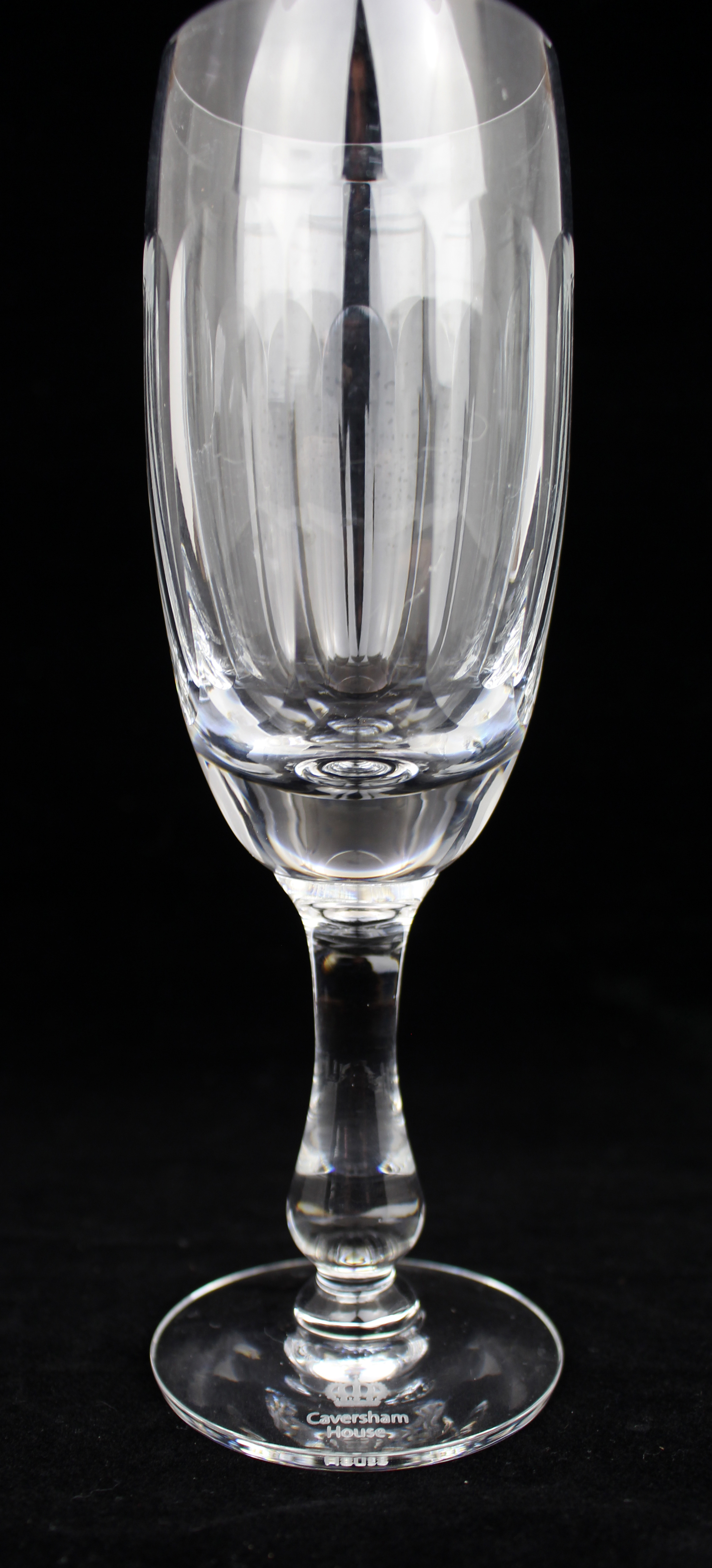 Complete Suite of 36 Hand-Cut Crystal Glasses by Tudor Crystal