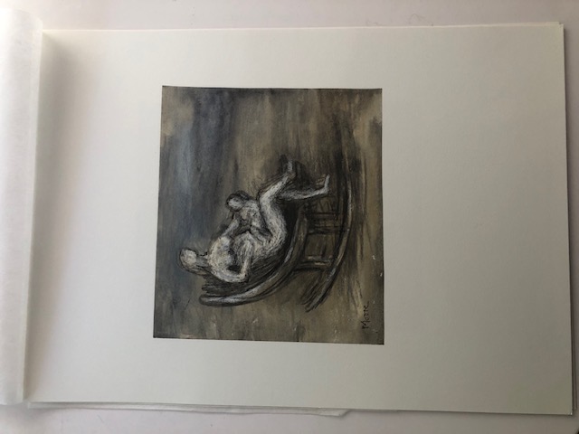 Four (4) Rare Henry Moore Lithographs. 1982