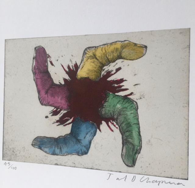 Jake and Dinos Chapman (b.1962 and 1966) ‘Untitled’ Hand Signed, Editioned, 2022