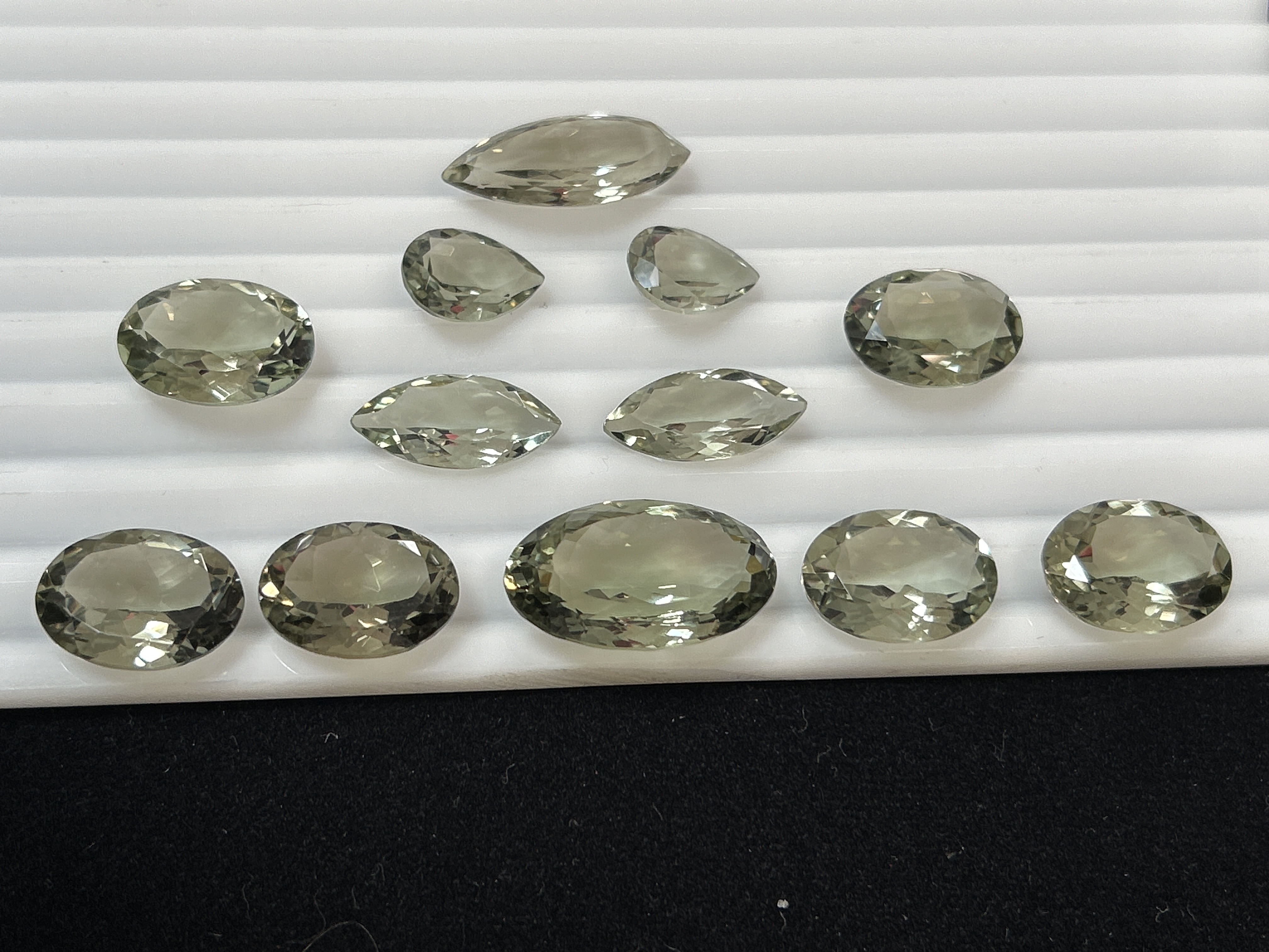121.15ct Green Natural Amethyst