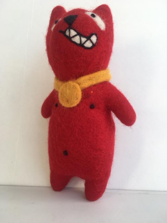 Grayson Perry RA (b ) Red Alan Measles Stuffed Toy Collectible Grayson Perry RA Royal Academy, 2004