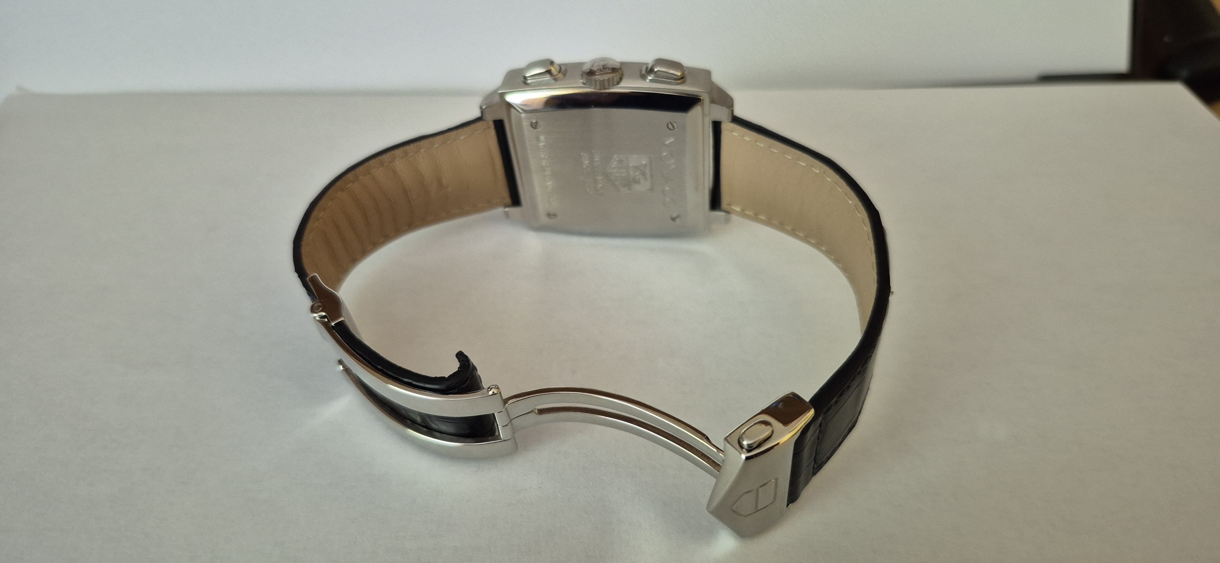 TAG Heuer Monaco Chronograph CW2113.BA0780 Steve McQueen Men's Watch Blue Dial