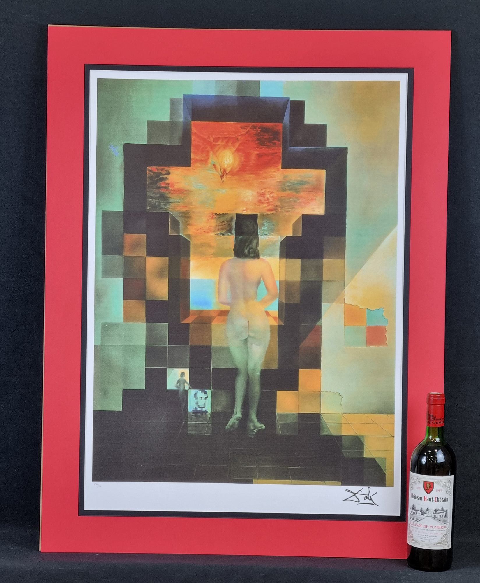Salvador Dali Gala Nude (Abraham Lincoln) Limited Edition