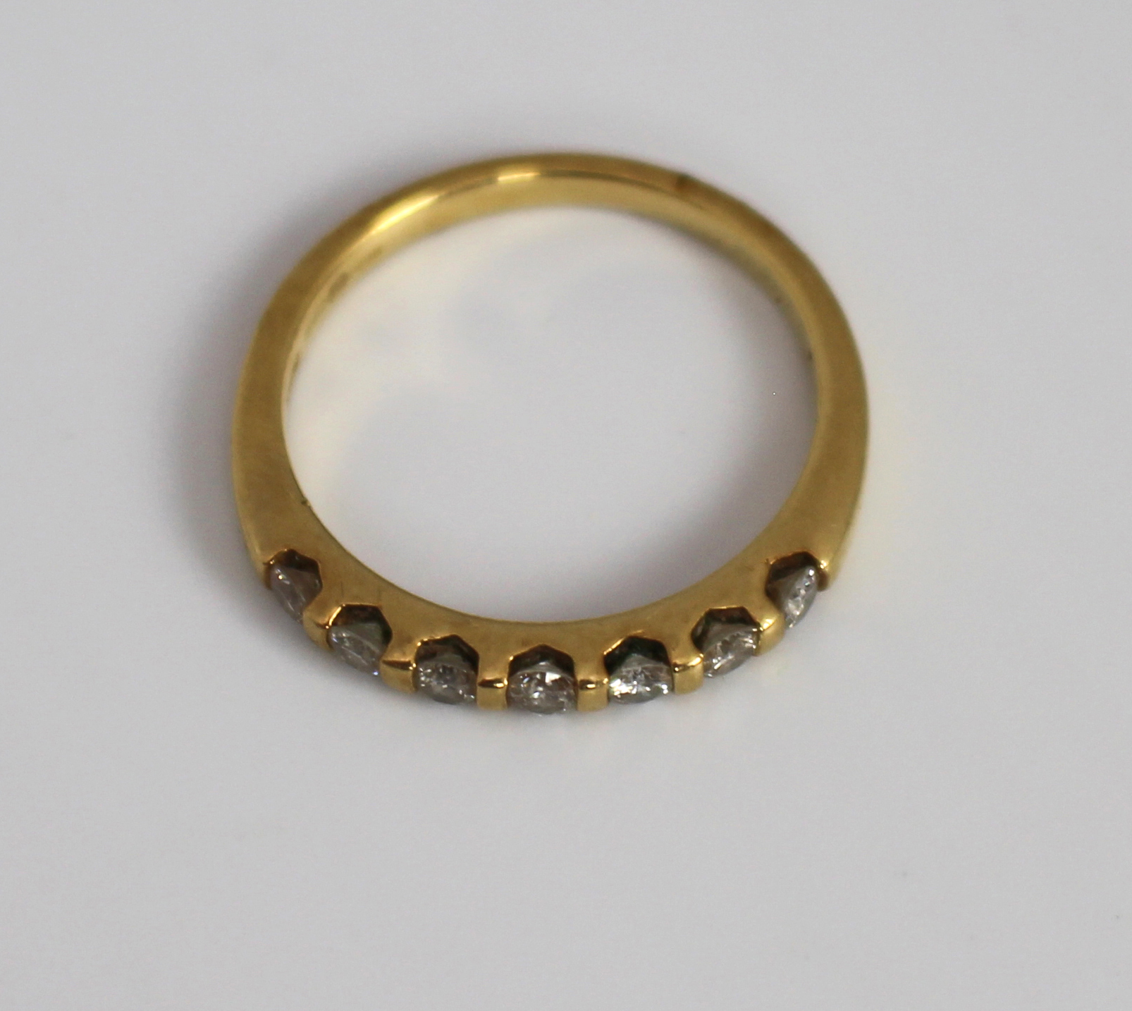 Diamond Half Eternity Ring