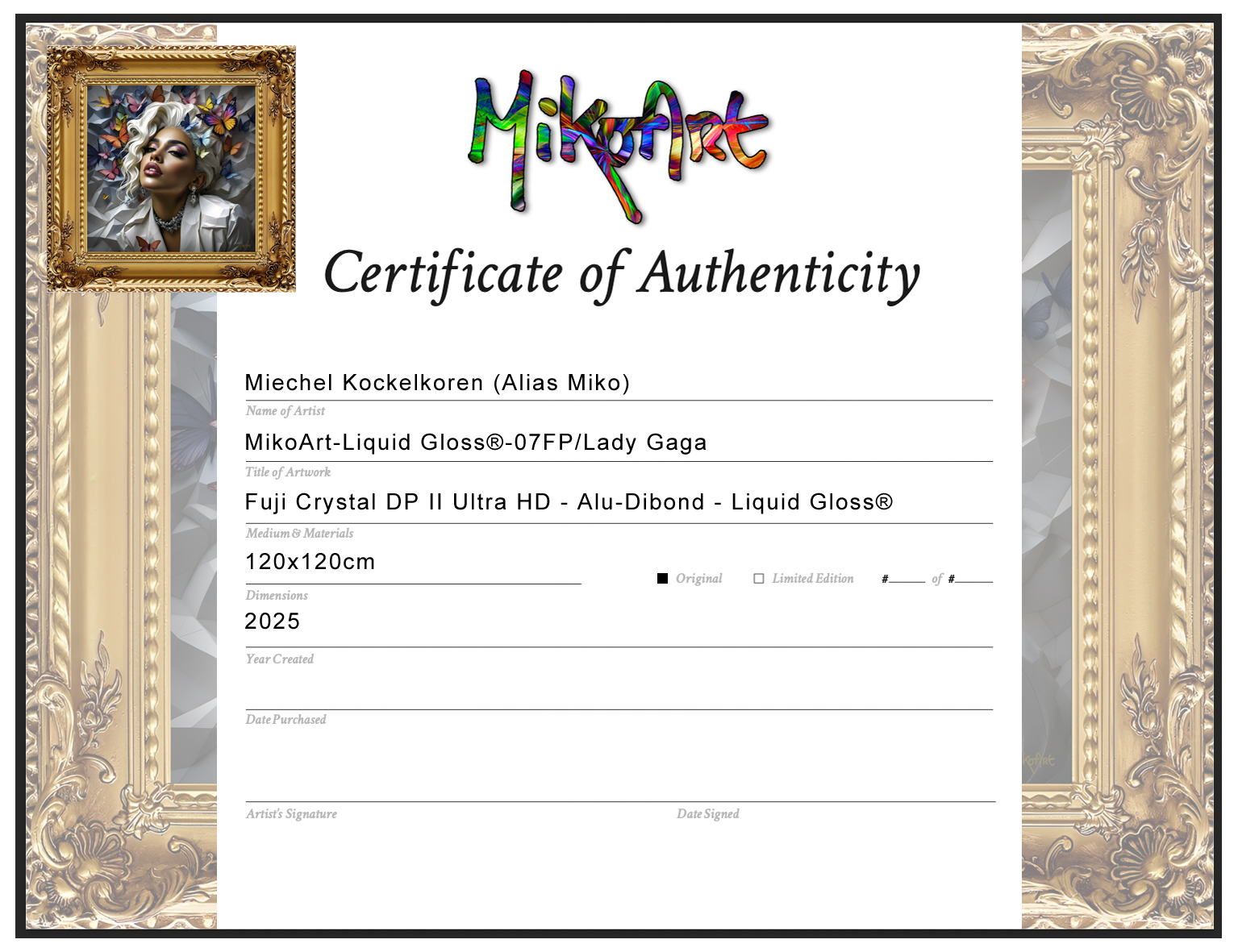 MikoArt - Epoxy Liquid Gloss - 07FP/Lady Gaga