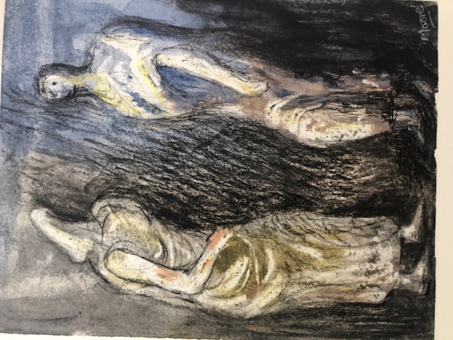 Four (4) Rare Henry Moore Lithographs. 1982