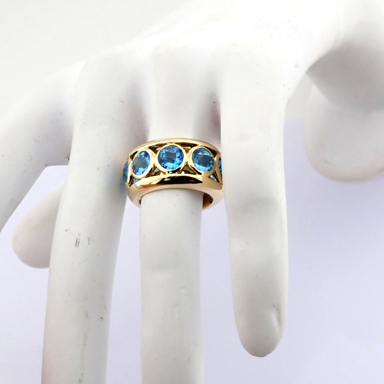 Natural Diamond 14K Yellow Gold Ring