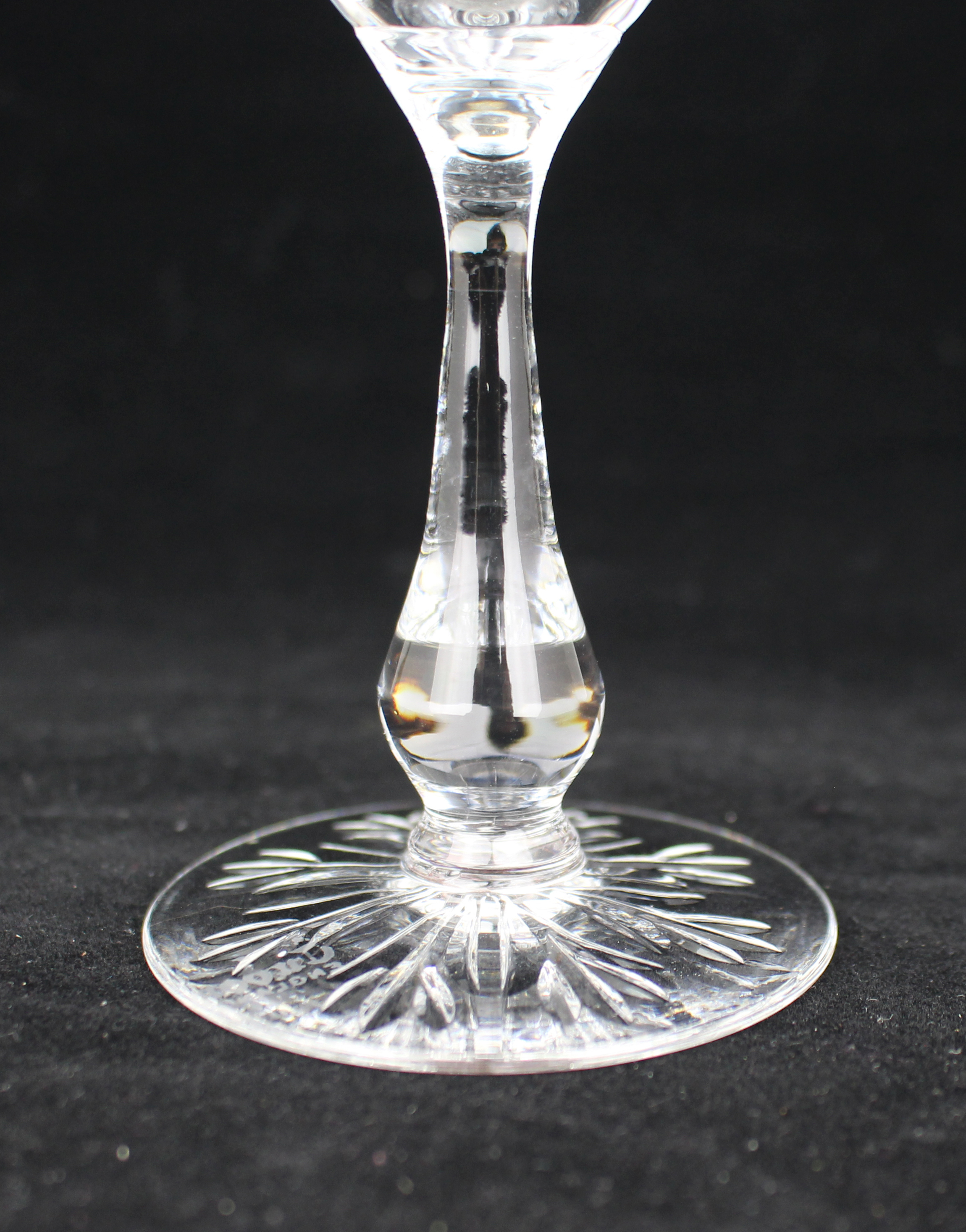 Set of 8 Tudor Crystal "Catherine of Aragon" Wine Glasses
