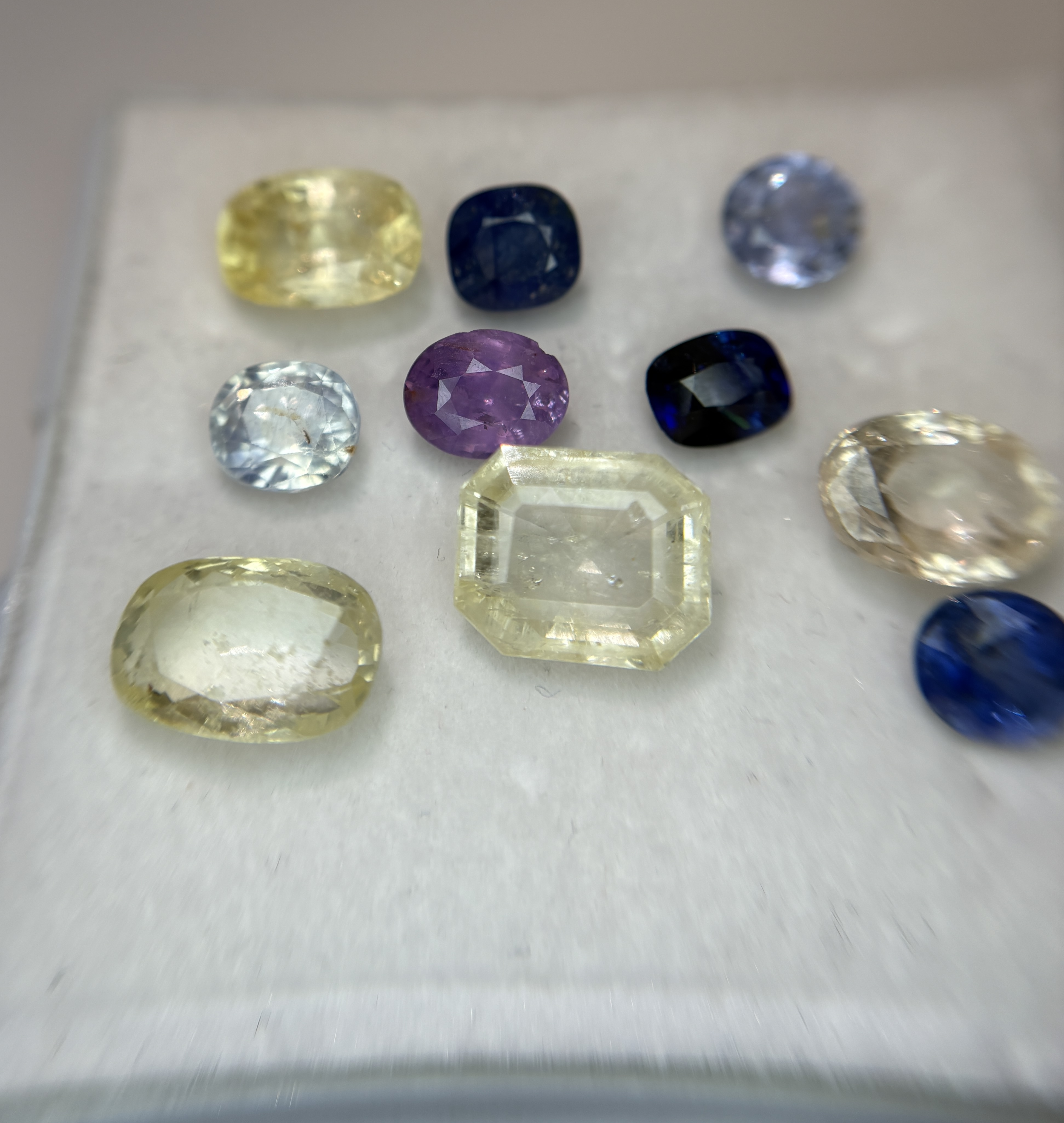 35.05ct Natural Unheated/Untreated Multi Ceylon Sapphire Lot
