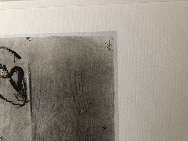 Antomi Tapies (1923-2012) Rare Lithograph 1988