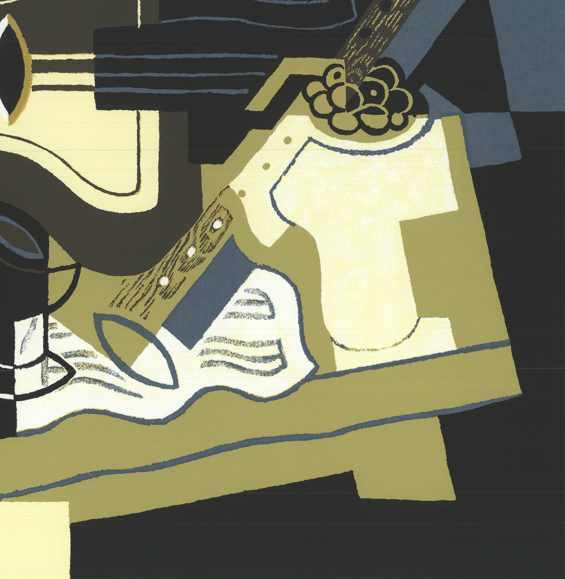 Juaan Gris 'Guitar and Clarinet' 1991 Serigraph