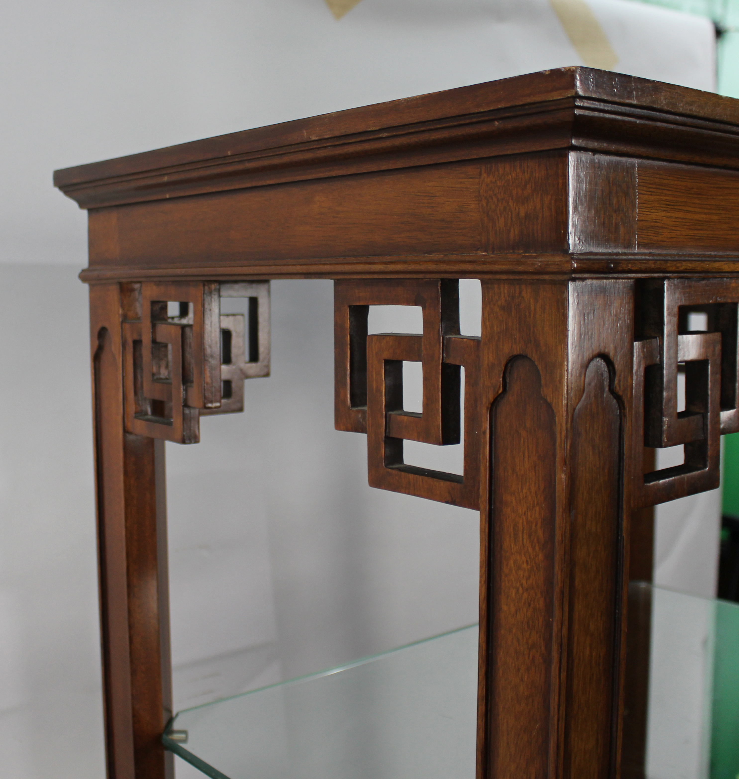 Vintage Mahogany Shelves